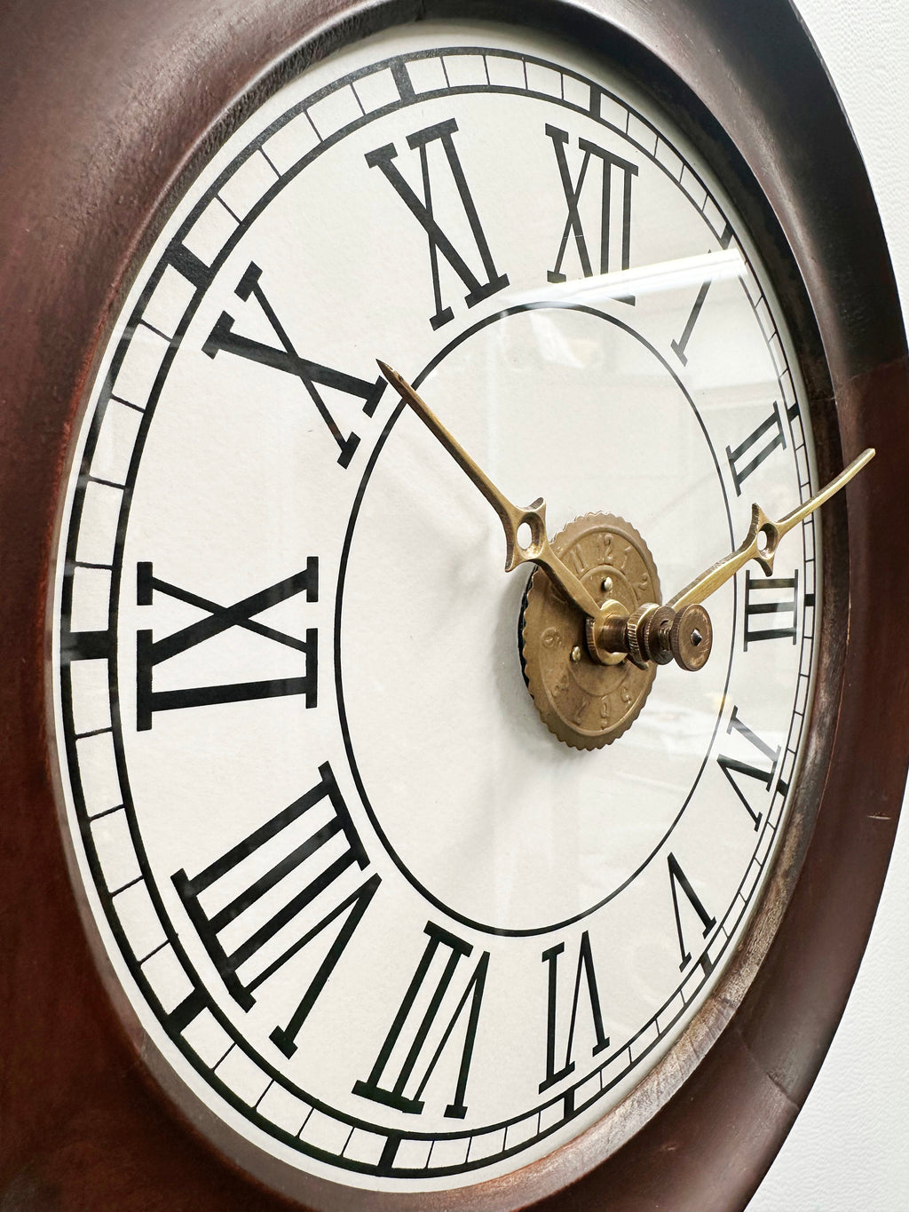 Antique Top Bell Alarm Strike Pendulum Wall Clock | Adelaide Clocks