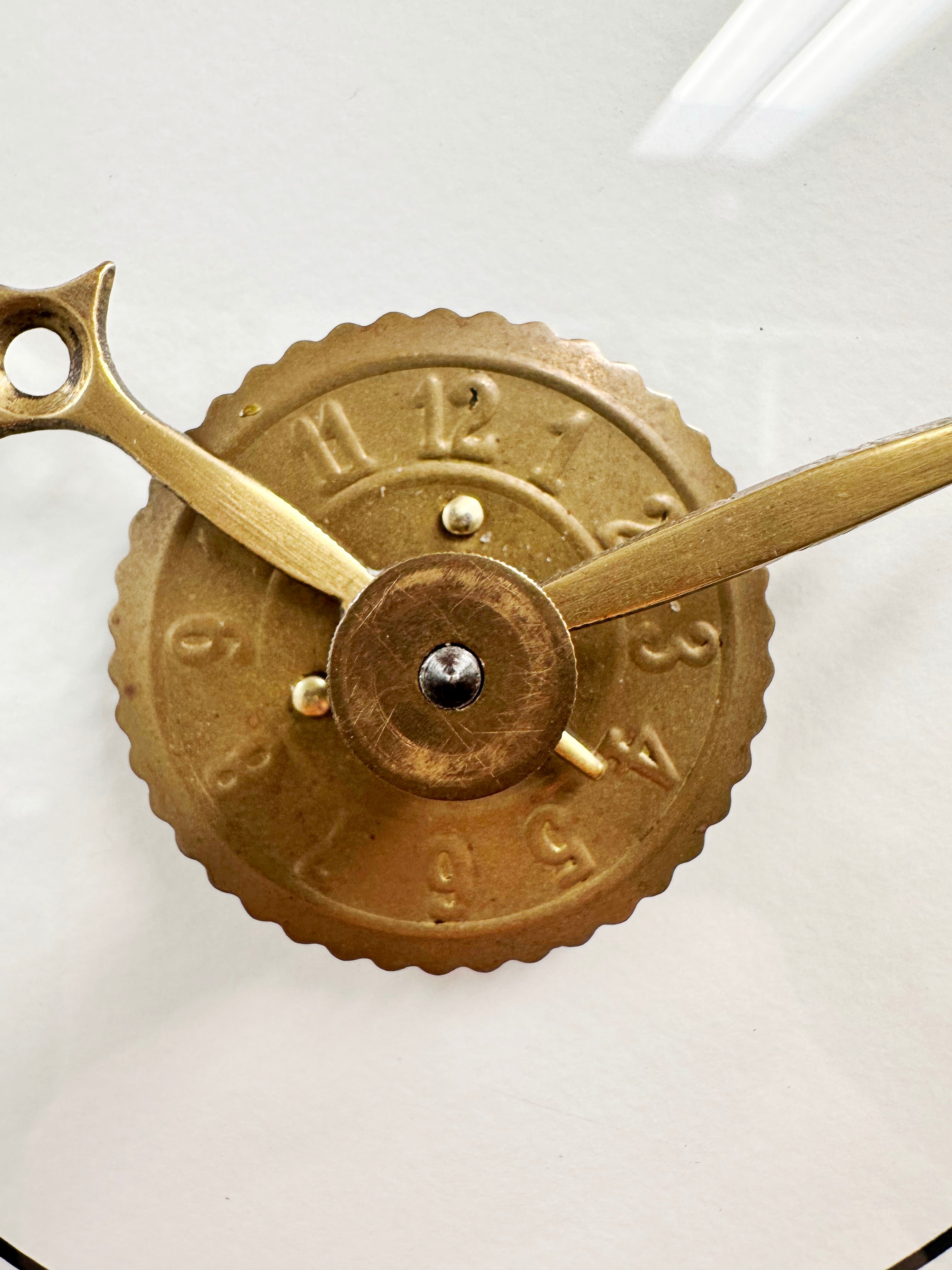 Antique Top Bell Alarm Strike Pendulum Wall Clock | Adelaide Clocks