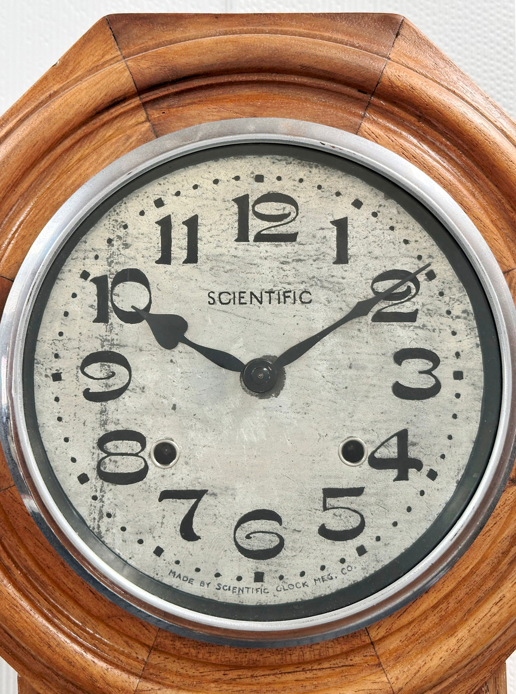Antique Scientific Hammer Strike Wall Clock | Adelaide Clock