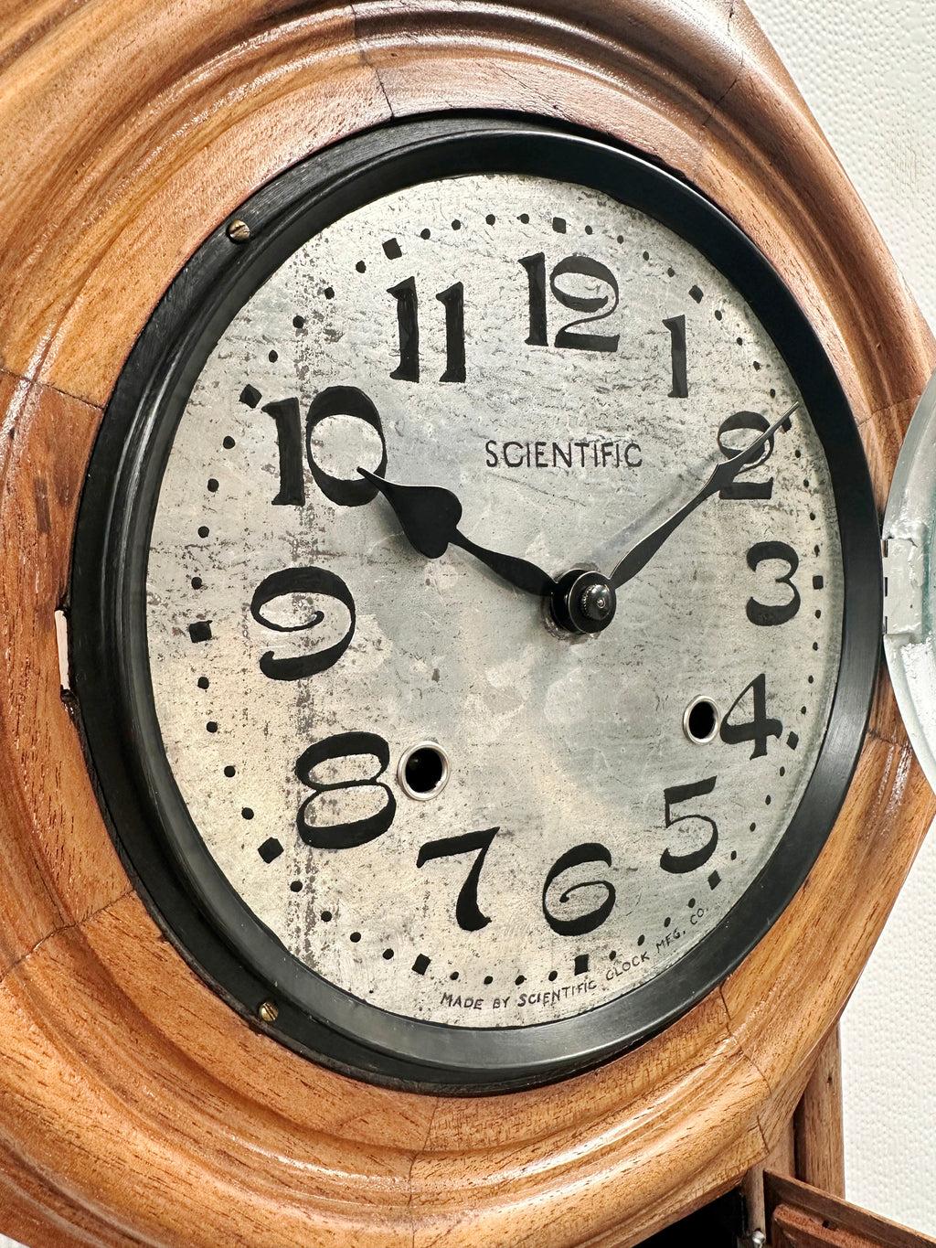 Antique Scientific Hammer Strike Wall Clock | Adelaide Clock