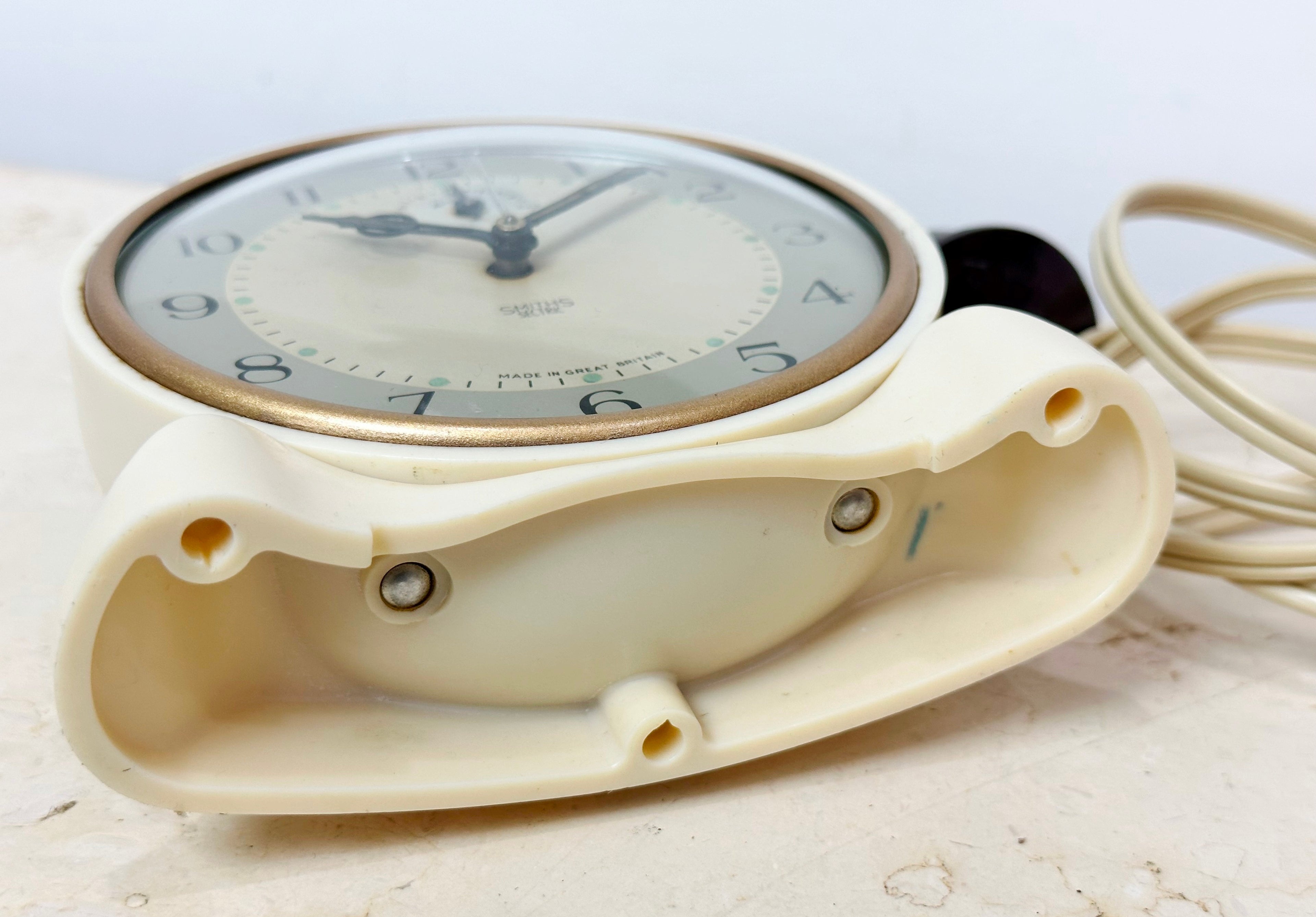 Vintage Smiths Sectric Electric Bakelite Alarm Mantel Clock | eXibit collection