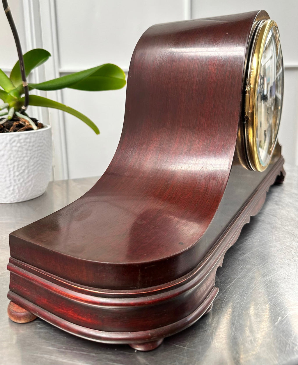 Vintage German Westminster Chime Napoleon Mantel Clock | Adelaide Clocks