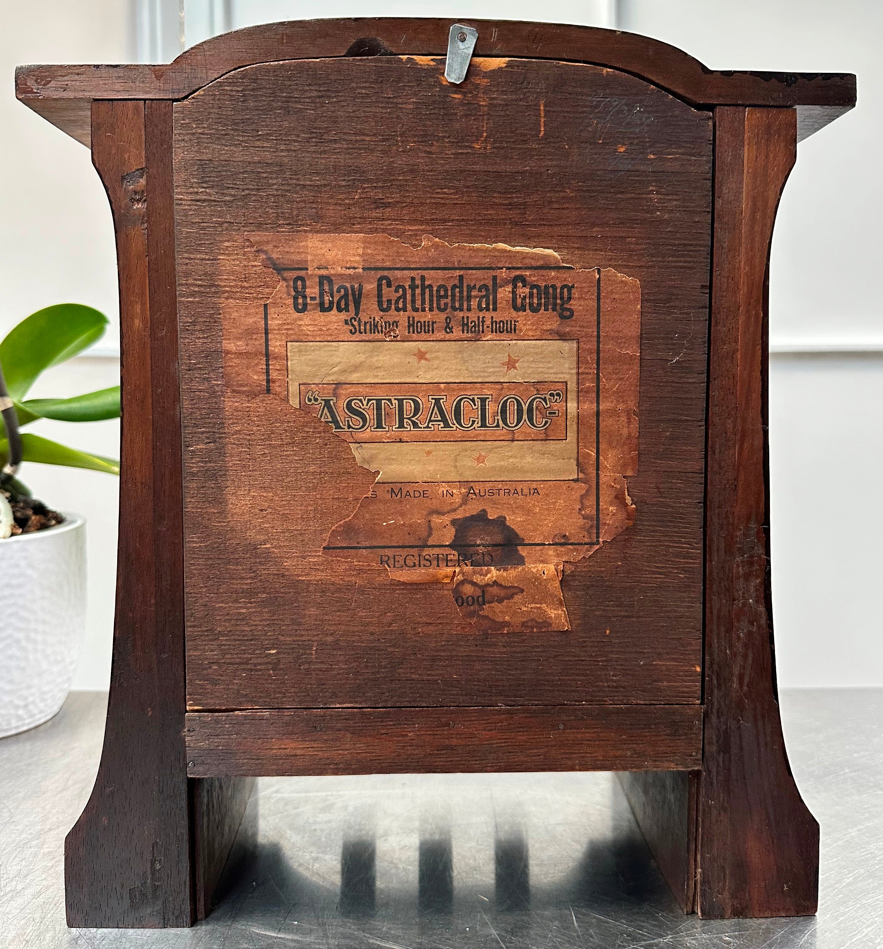 Antique GILBERT U.S.A Hammer on Coil Strike Mantel Clock | Adelaide Clocks