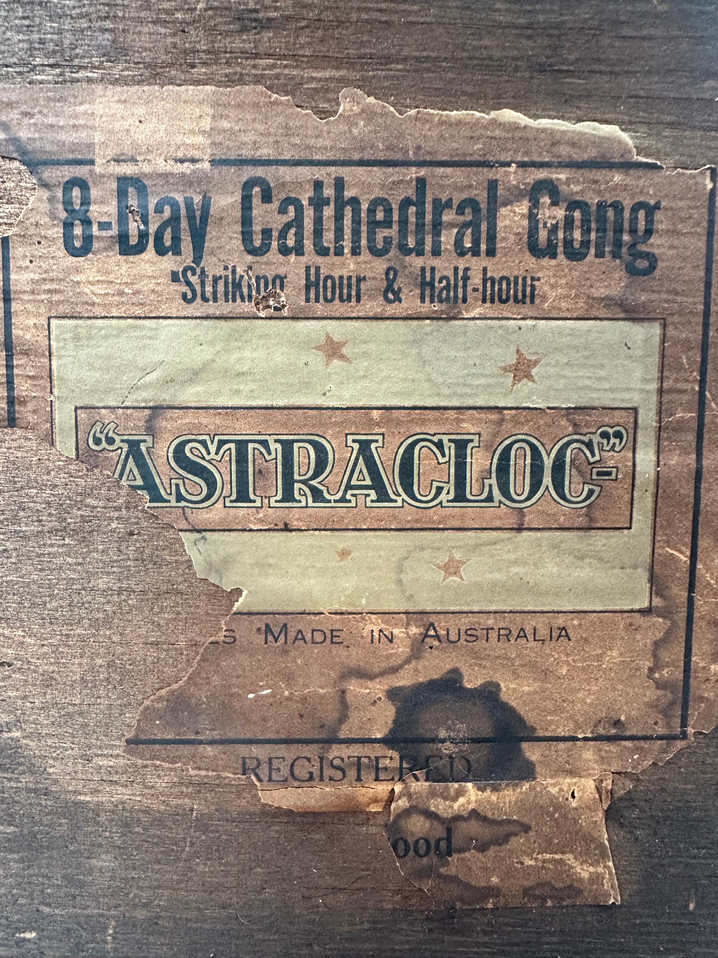 Antique GILBERT U.S.A Hammer on Coil Strike Mantel Clock | Adelaide Clocks