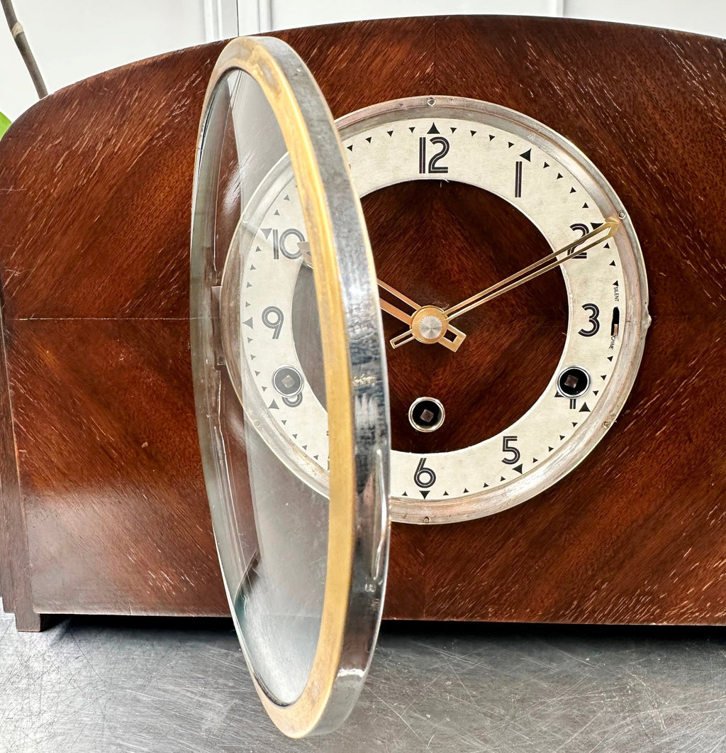 Vintage Art Deco Westminster Chime Mantel Clock | Adelaide Clocks