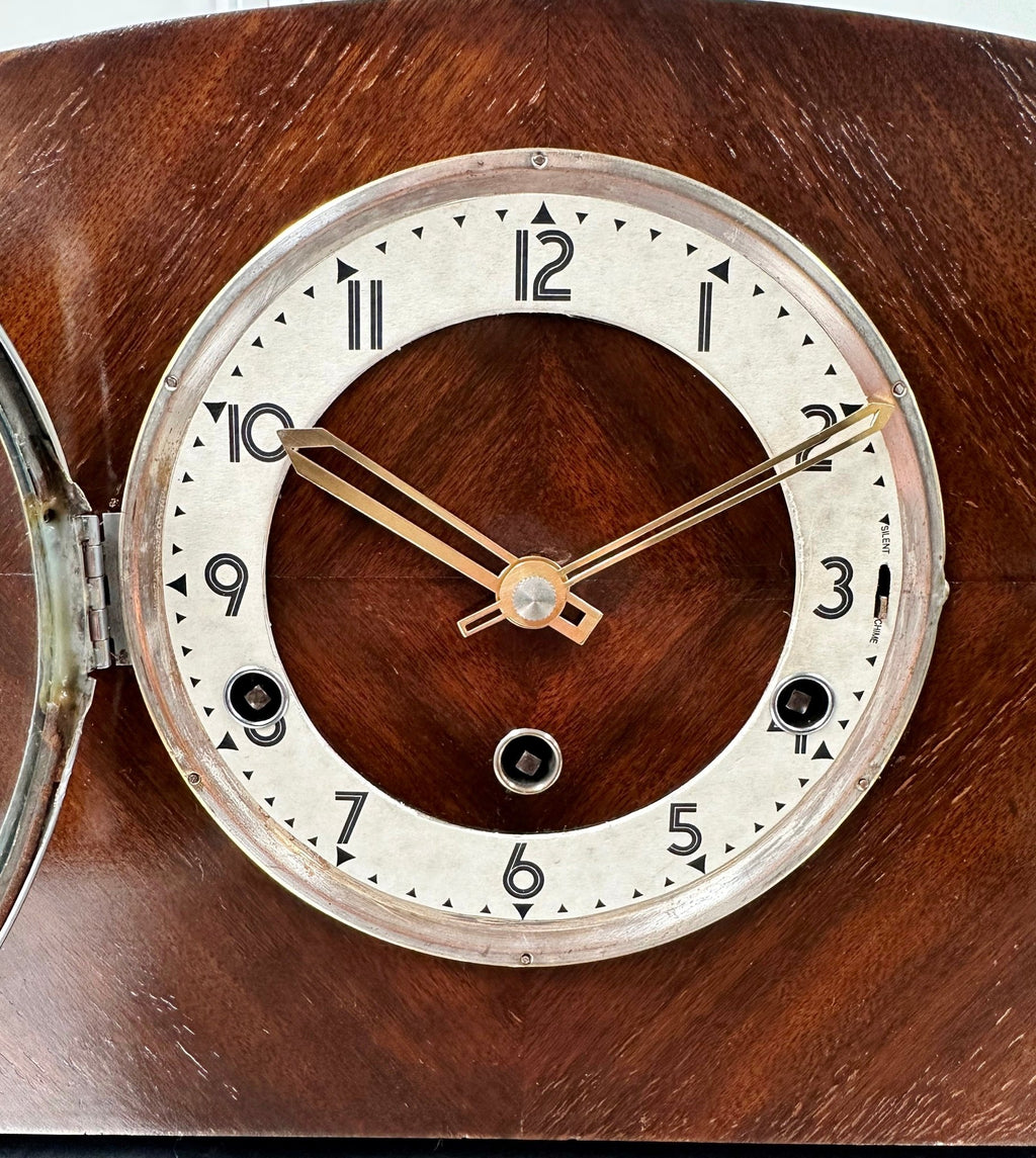 Vintage Art Deco Westminster Chime Mantel Clock | Adelaide Clocks