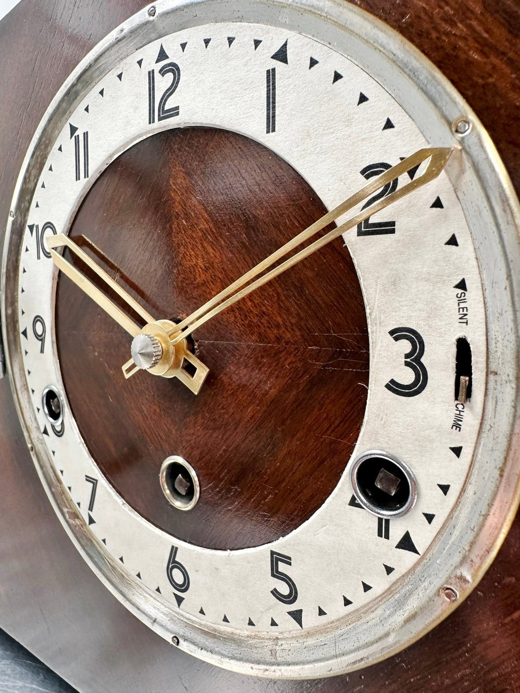 Vintage Art Deco Westminster Chime Mantel Clock | Adelaide Clocks