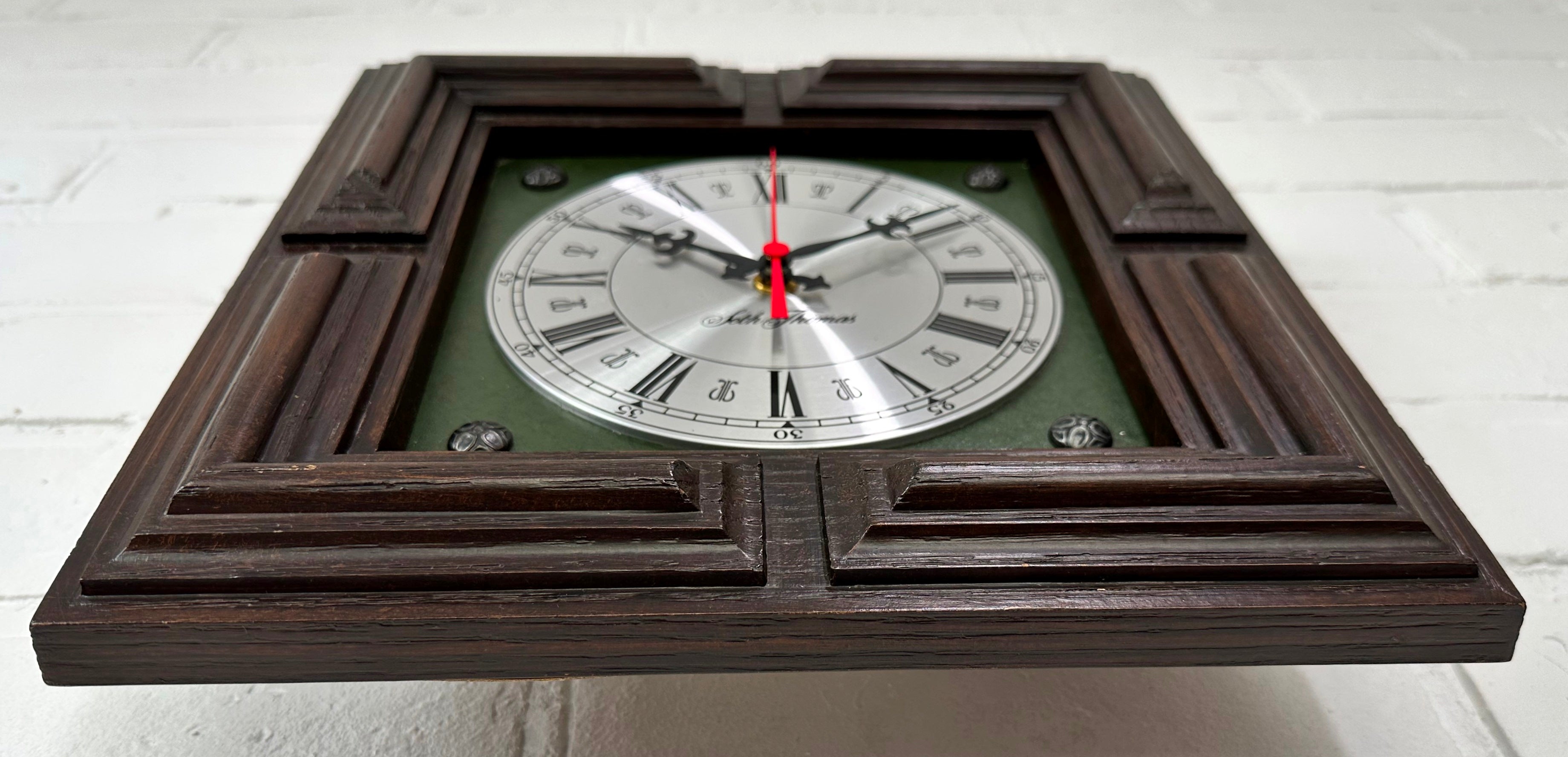 Original Vintage Seth Thomas Battery Wall Clock | Adelaide
