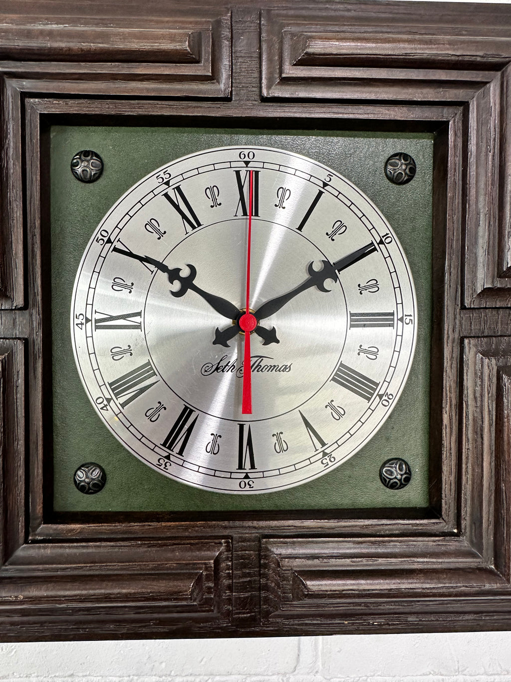 Original Vintage Seth Thomas Battery Wall Clock | Adelaide