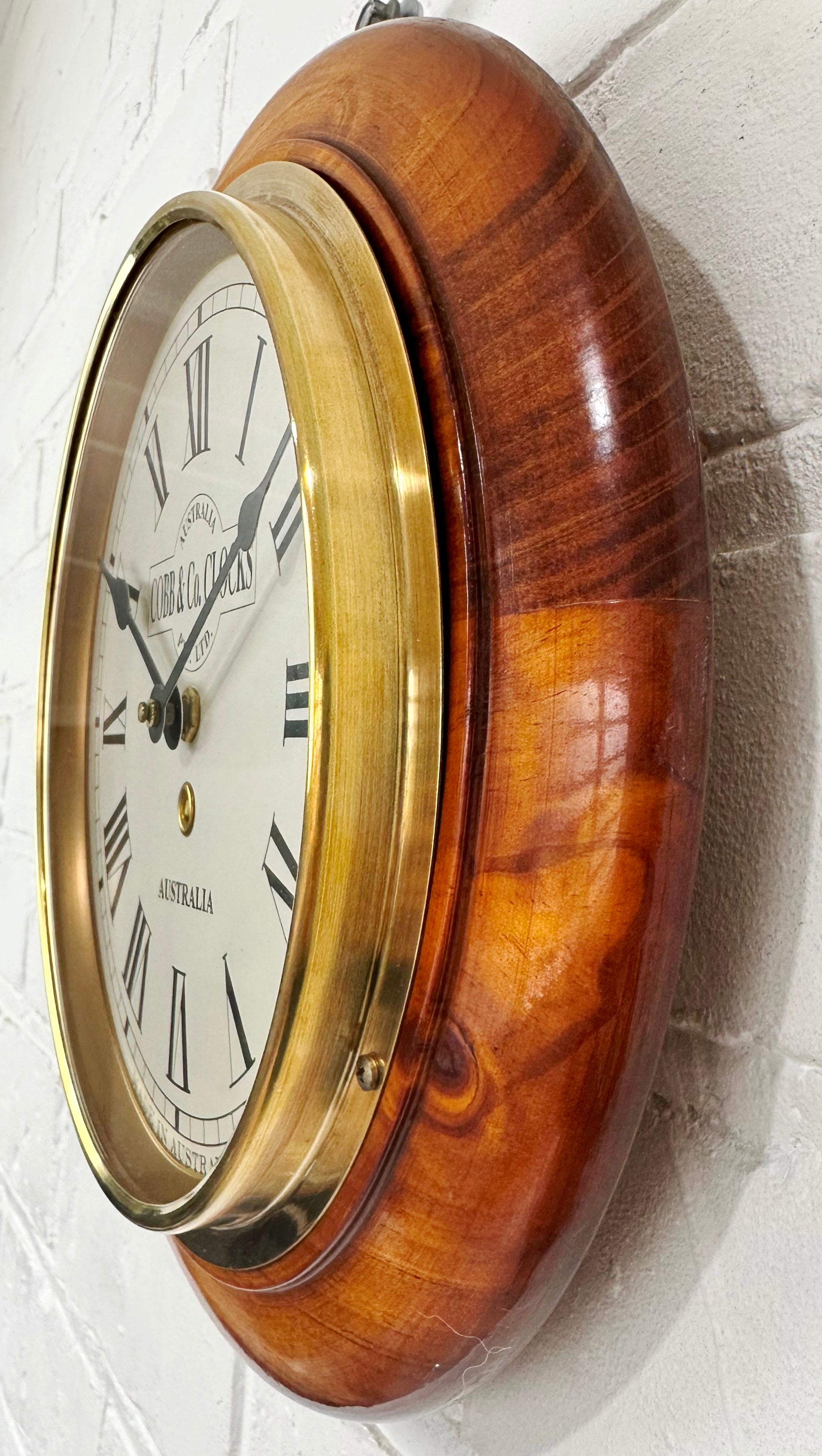 Vintage Style COBB & Co Station Battery Wall Clock | eXibit collection