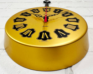 Vintage Kitchen Frying Pan Battery Wall Clock | Adelaide Clocks