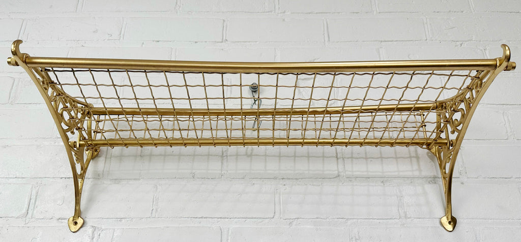 Vintage NSWR Railway Train Luggage Rack | Adelaide Clock