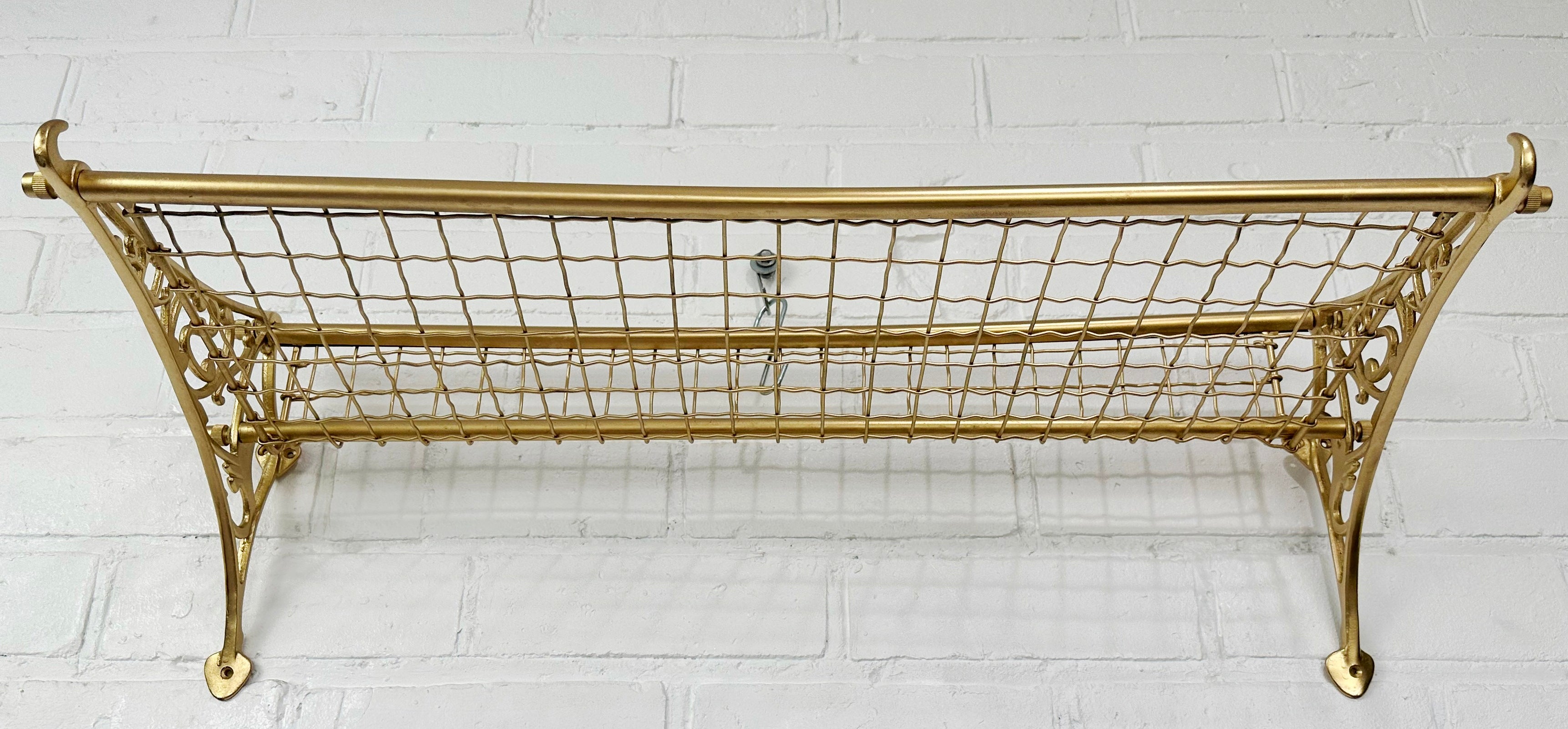 Vintage NSWR Railway Train Luggage Rack | Adelaide Clock