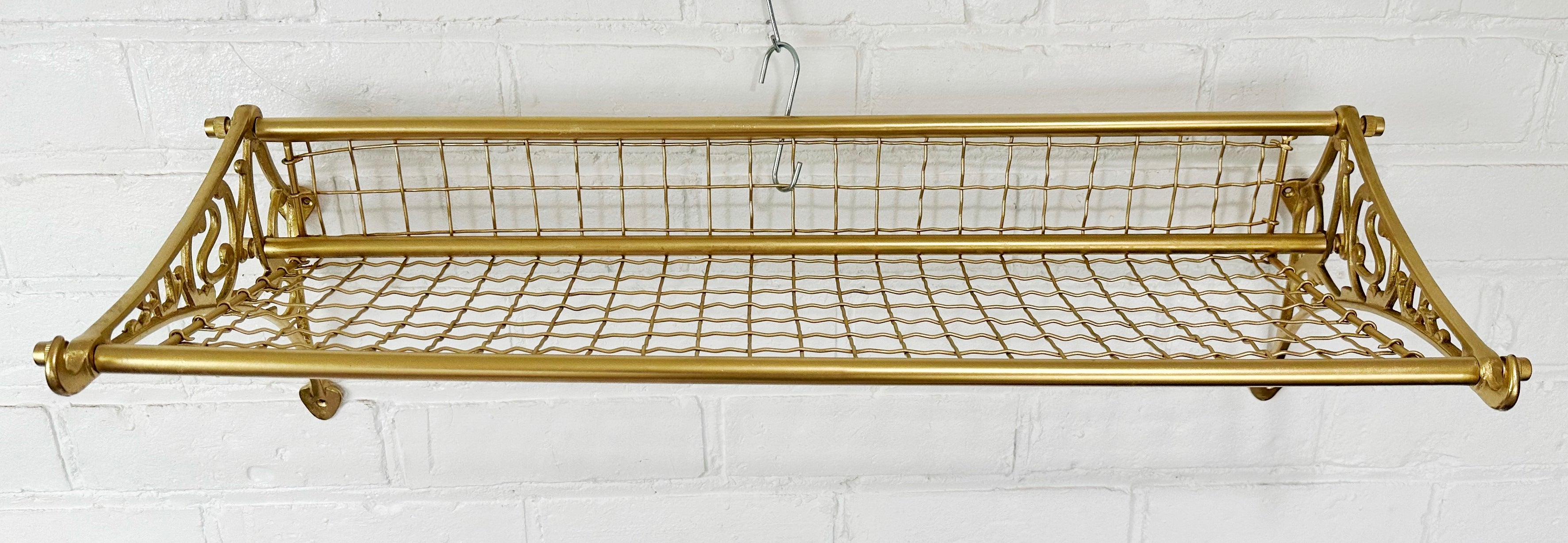 Vintage NSWR Railway Train Luggage Rack | Adelaide Clock