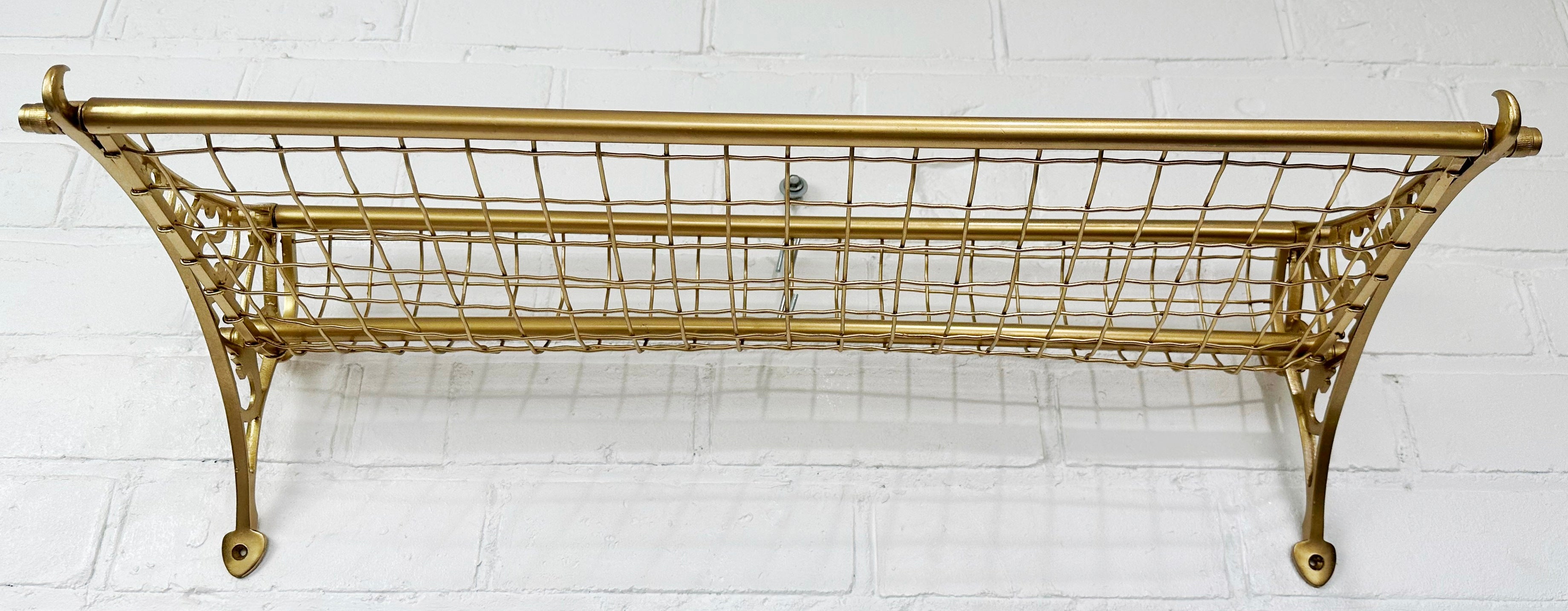 Vintage NSWR Railway Train Luggage Rack | Adelaide Clock