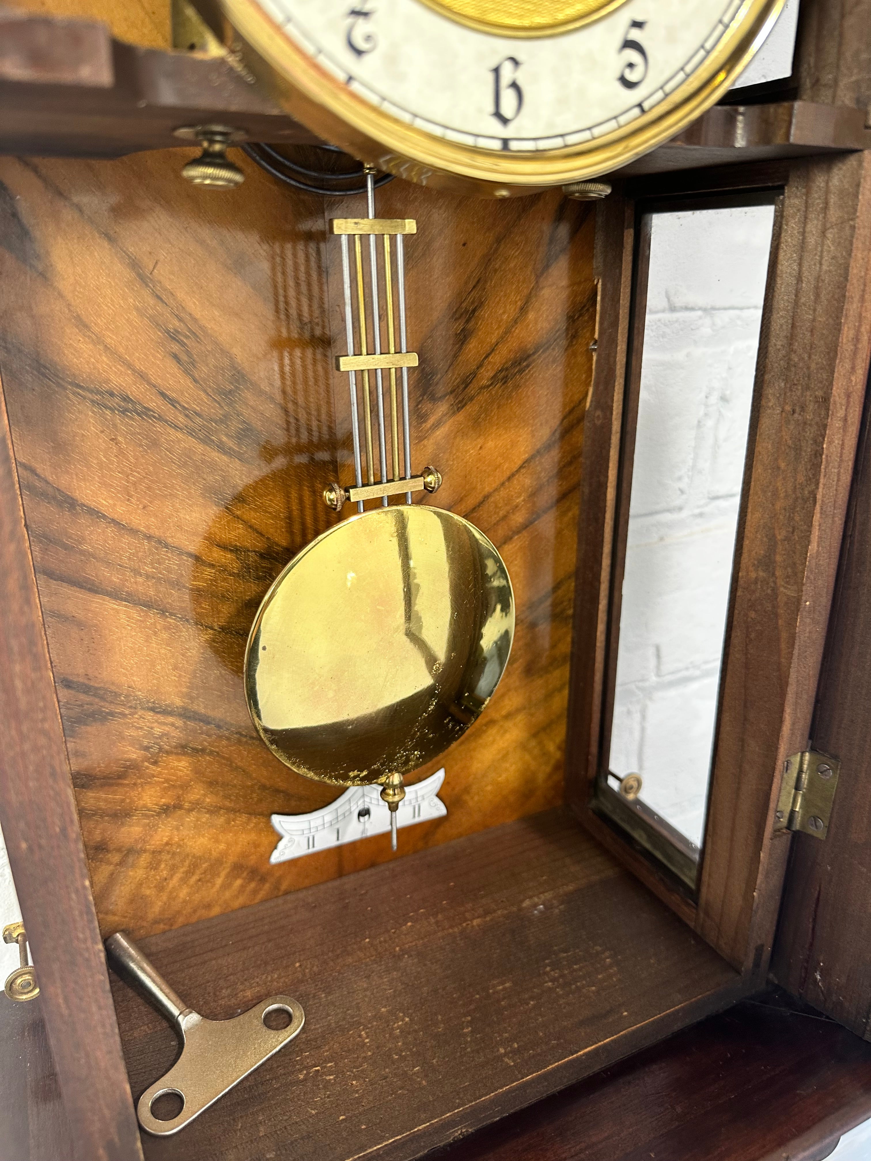 Antique L.F.S. Bim Bam Regulator Pendulum Strike Wall Clock | Adelaide Clocks