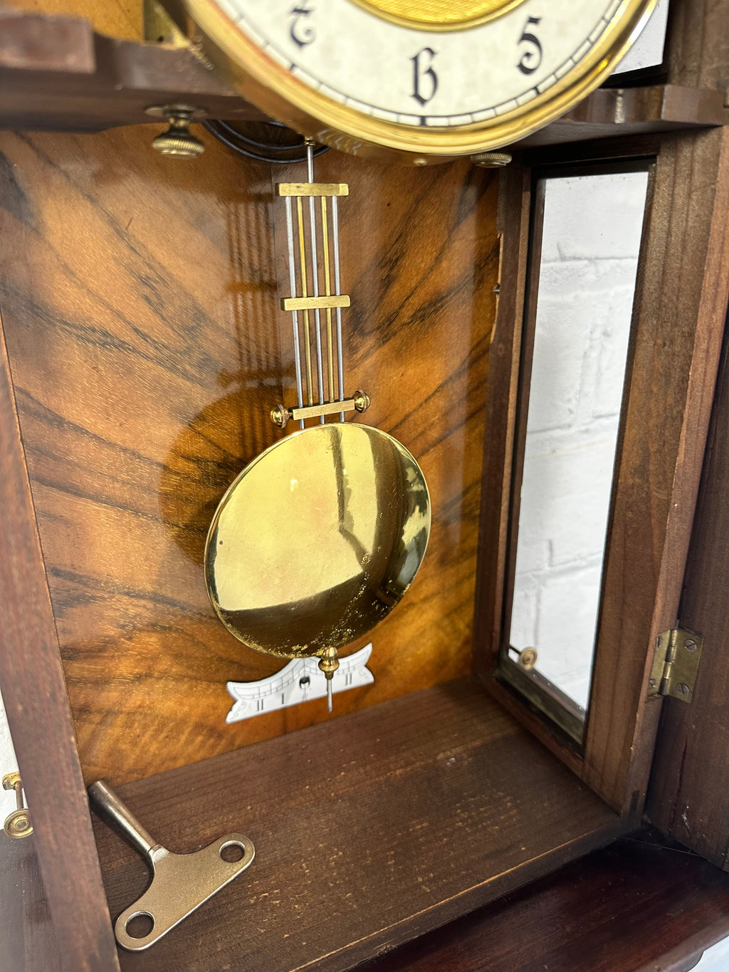 Antique L.F.S. Bim Bam Regulator Pendulum Strike Wall Clock | Adelaide Clocks