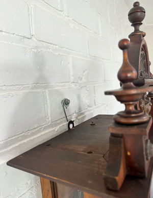 Antique L.F.S. Bim Bam Regulator Pendulum Strike Wall Clock | Adelaide Clocks
