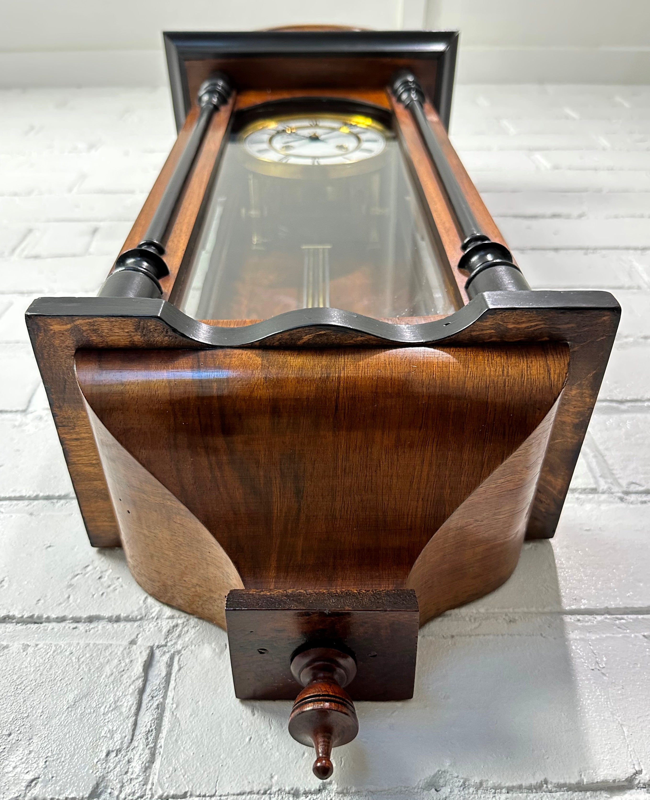 Antique Vienna Pendulum Wall Clock | eXibit collection