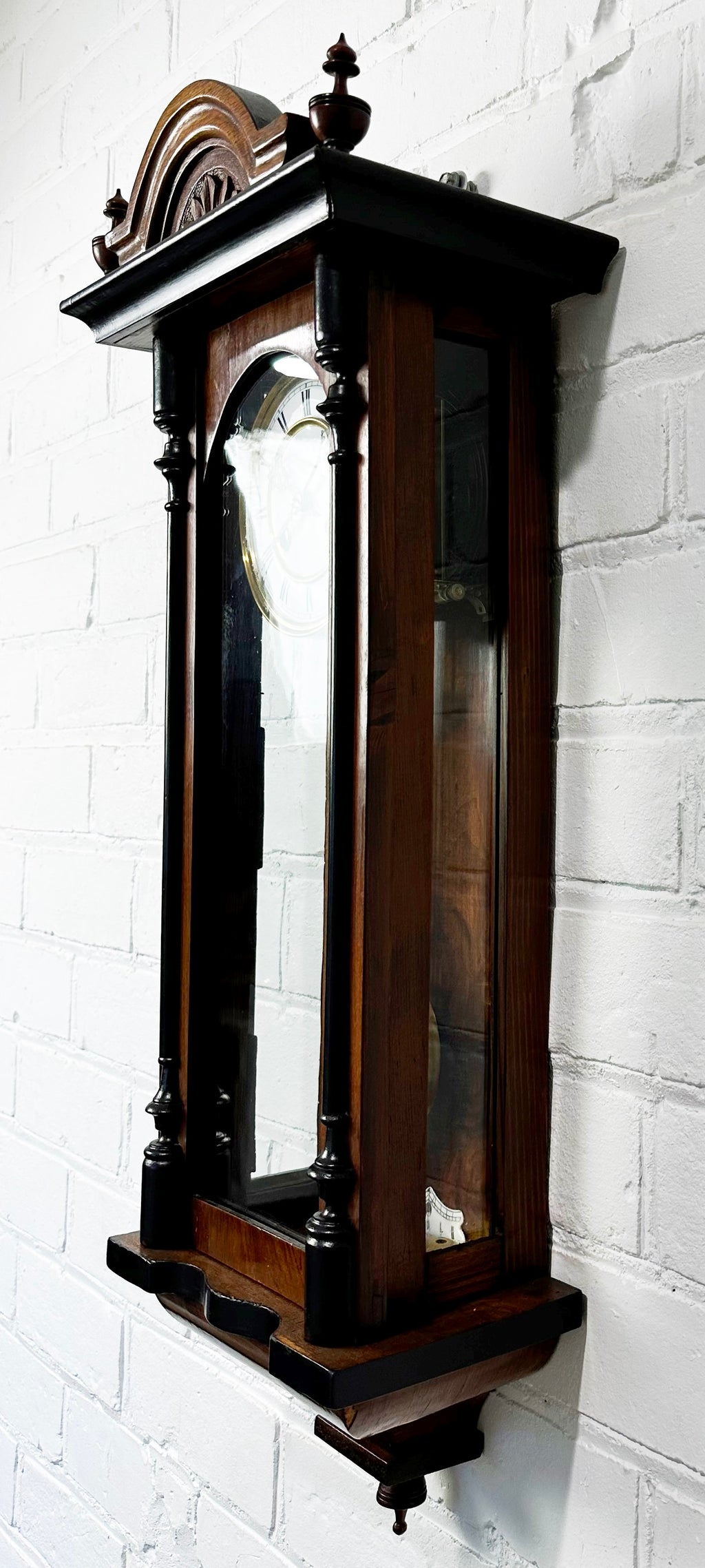 Antique Vienna Pendulum Wall Clock | eXibit collection