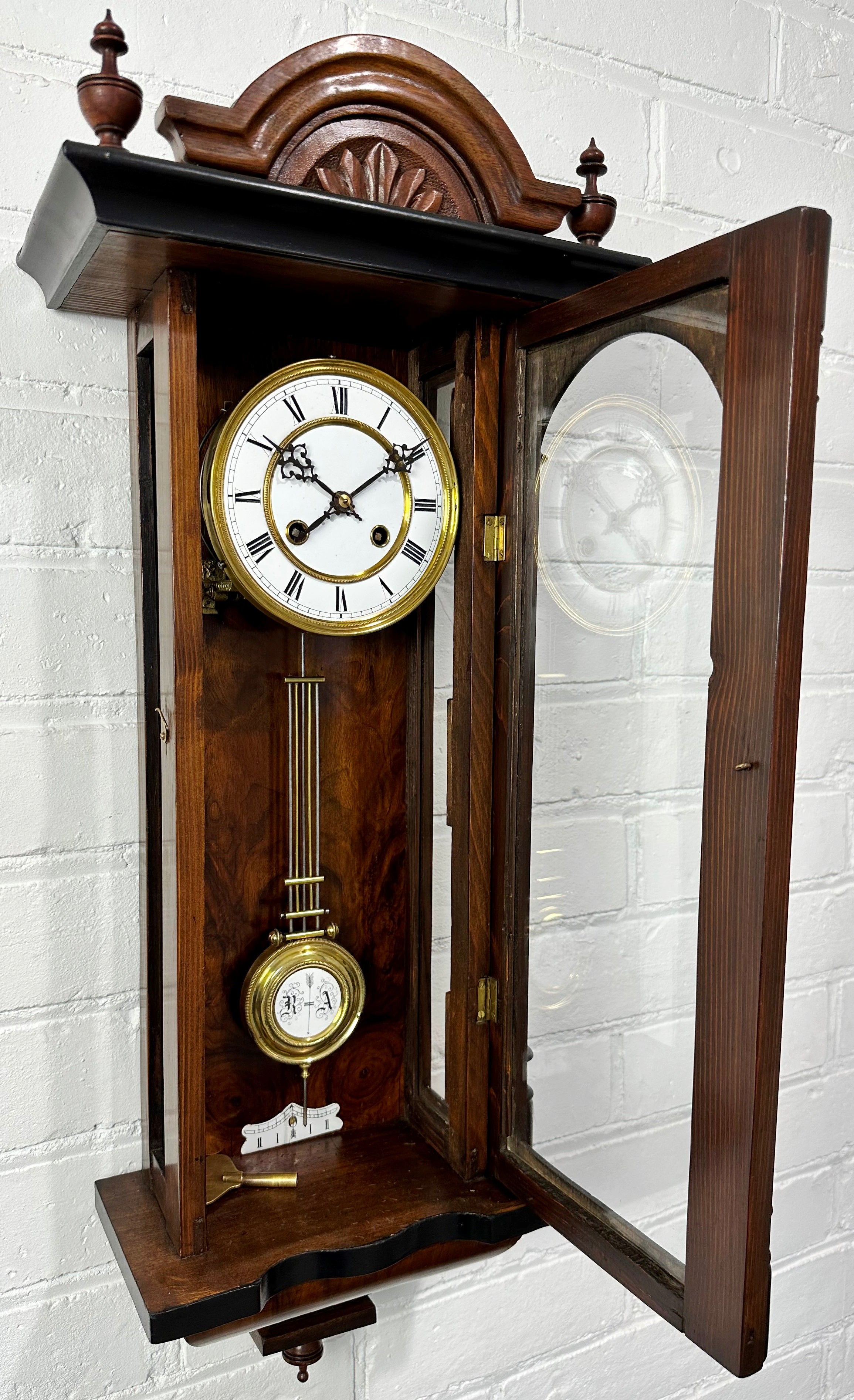 Antique Vienna Pendulum Chime Wall Clock | Adelaide Clocks
