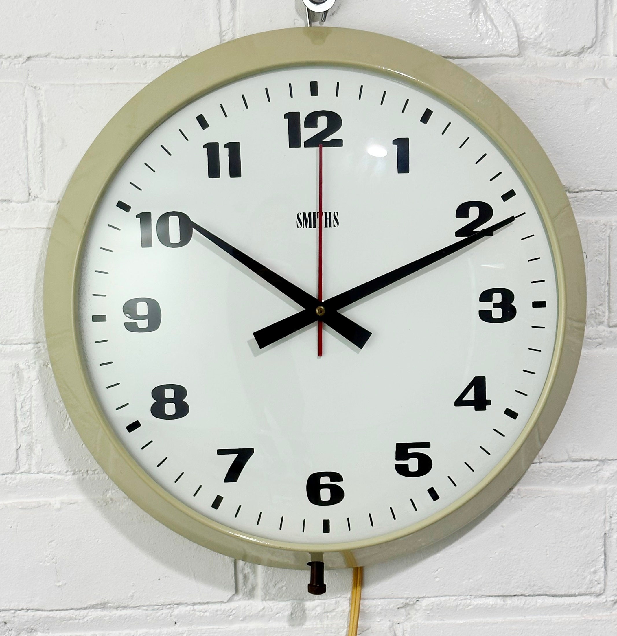 Vintage SMITHS Electric Wall School Clock | Adelaide Clocks