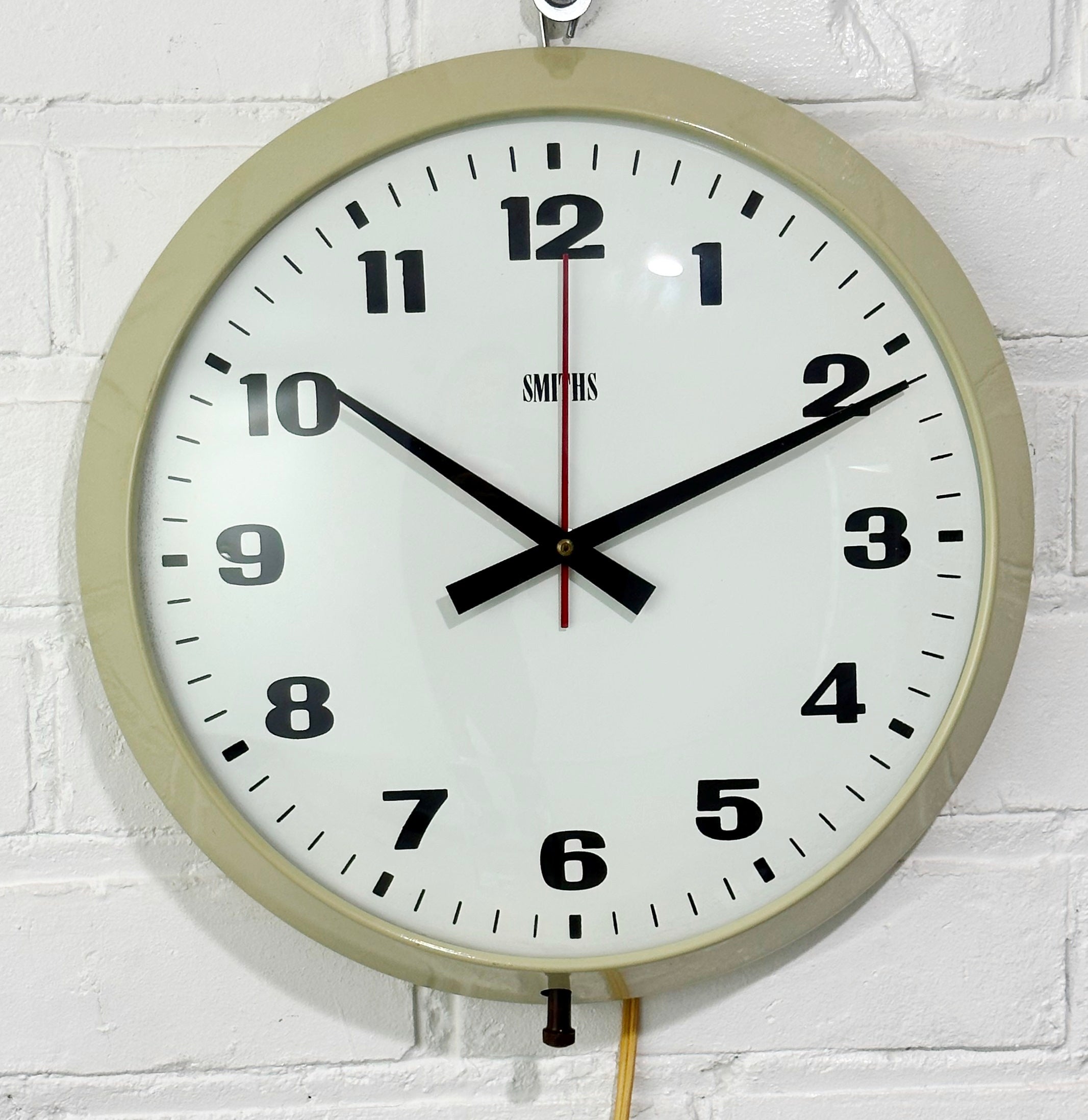 Only Clocks Vintage SMITHS Electric Wall School Clock | Adelaide Clocks