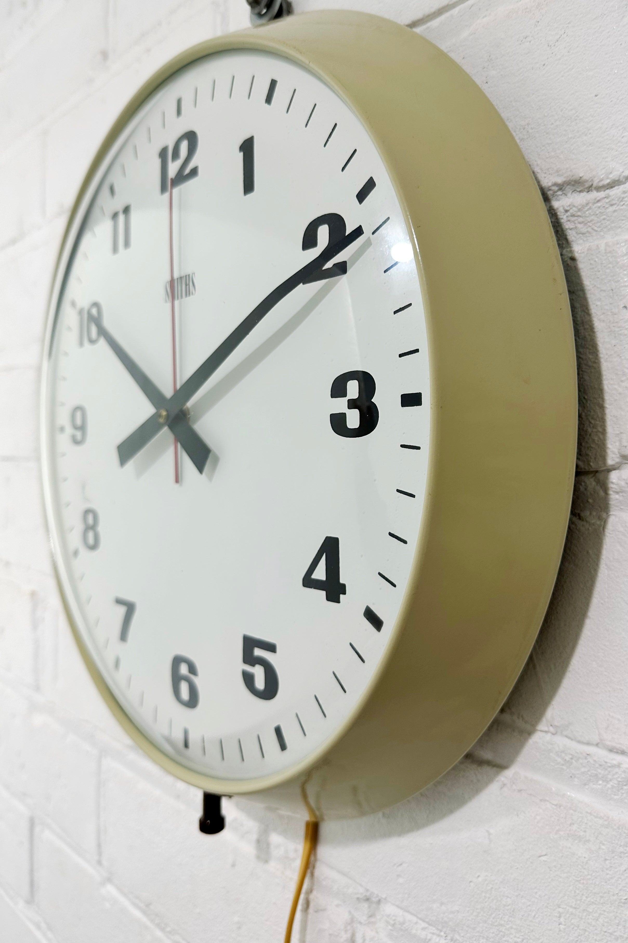 Vintage SMITHS Electric Wall School Clock | Adelaide Clocks