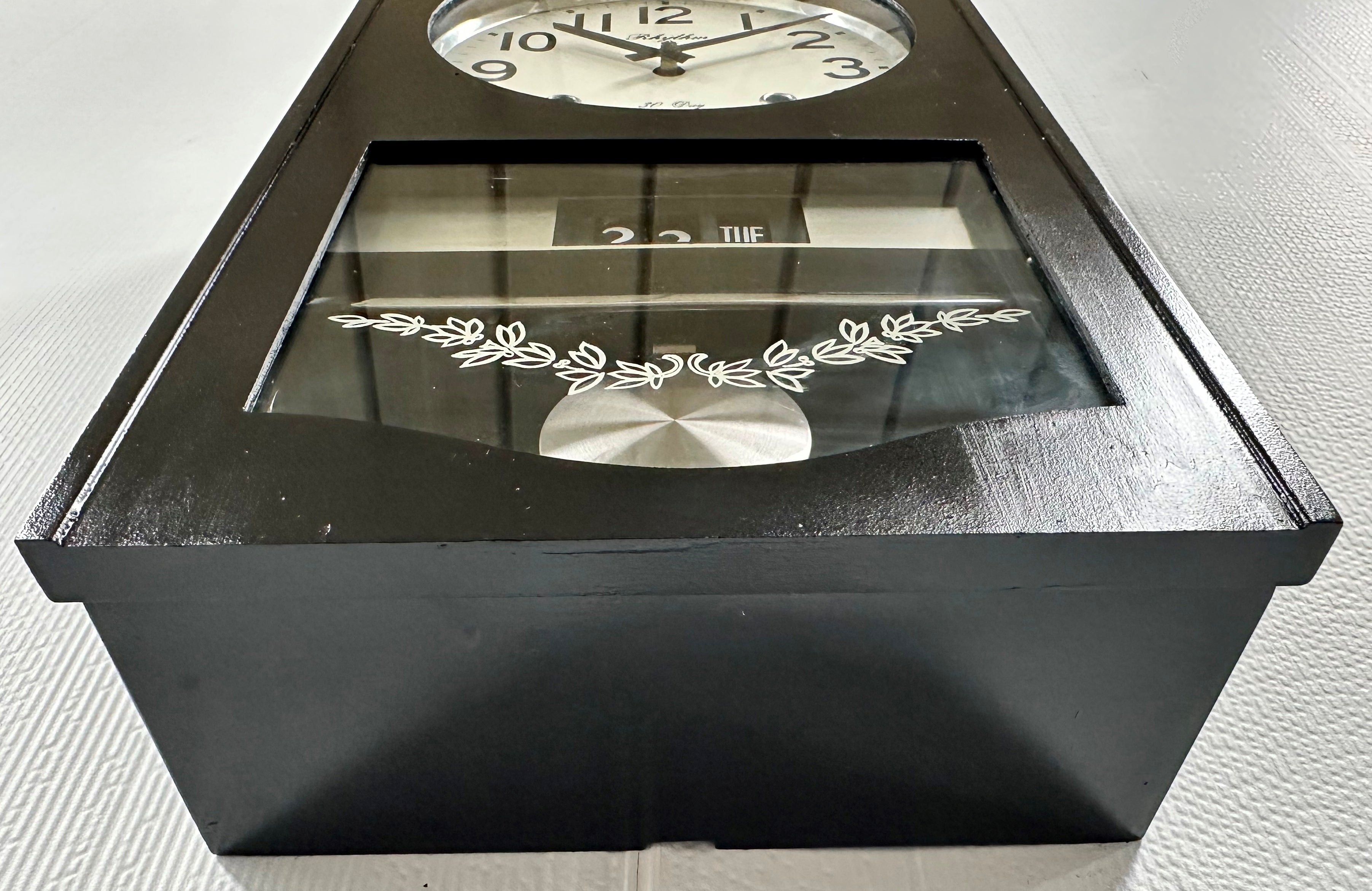 Vintage Rhythm 30 Day Time & Calendar Japan Wall Clock | Adelaide Clocks