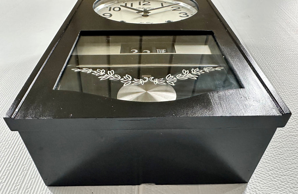 Vintage Rhythm 30 Day Time & Calendar Japan Wall Clock | Adelaide Clocks