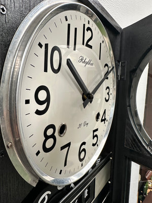 Vintage Rhythm 30 Day Time & Calendar Japan Wall Clock | Adelaide