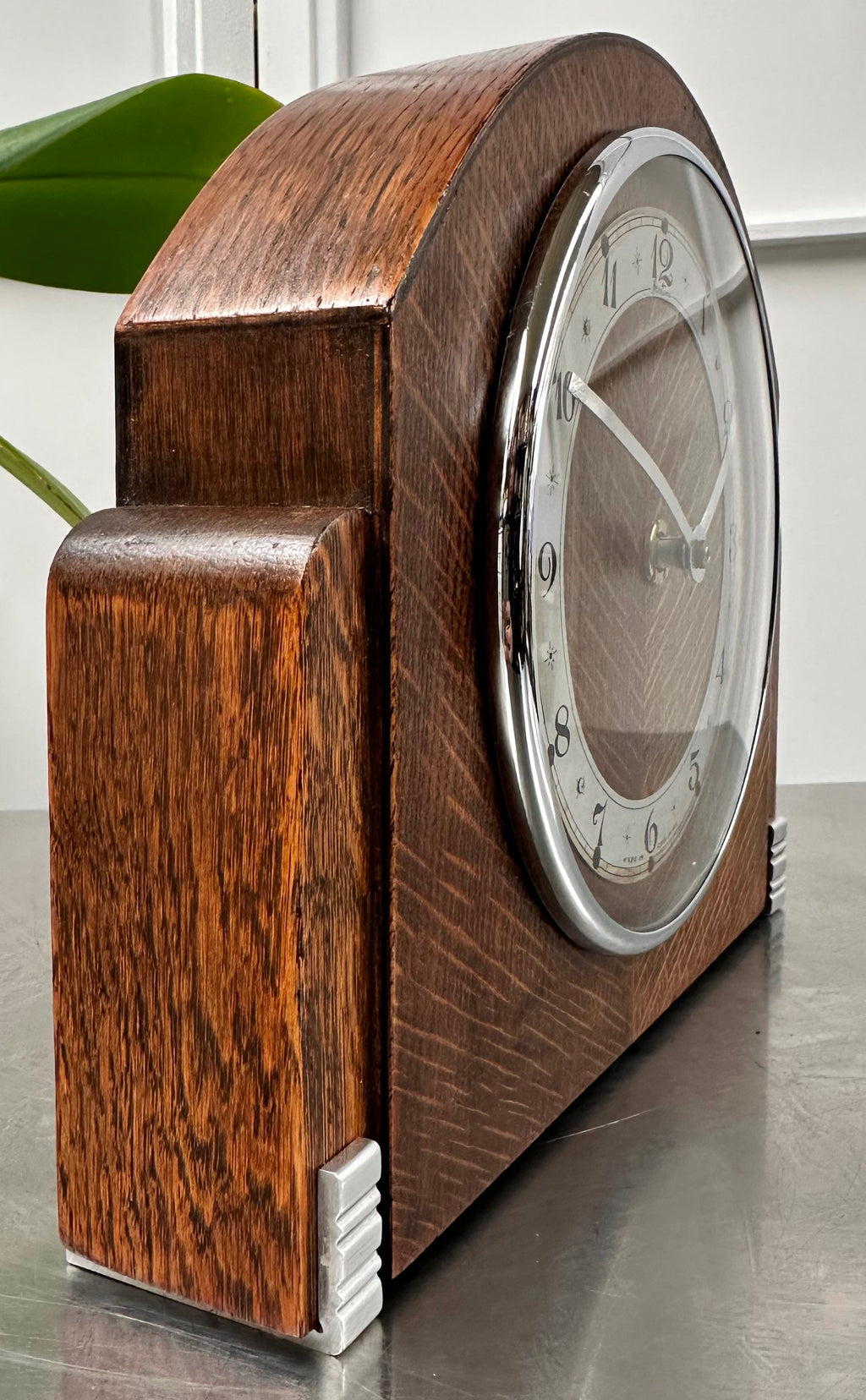 Vintage Bentima Art Deco Quartz Mantel Clock | Adelaide Clocks