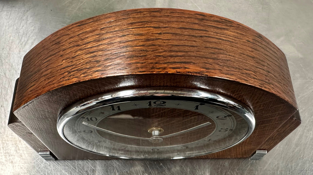 Vintage Bentima Art Deco Quartz Mantel Clock | Adelaide Clocks