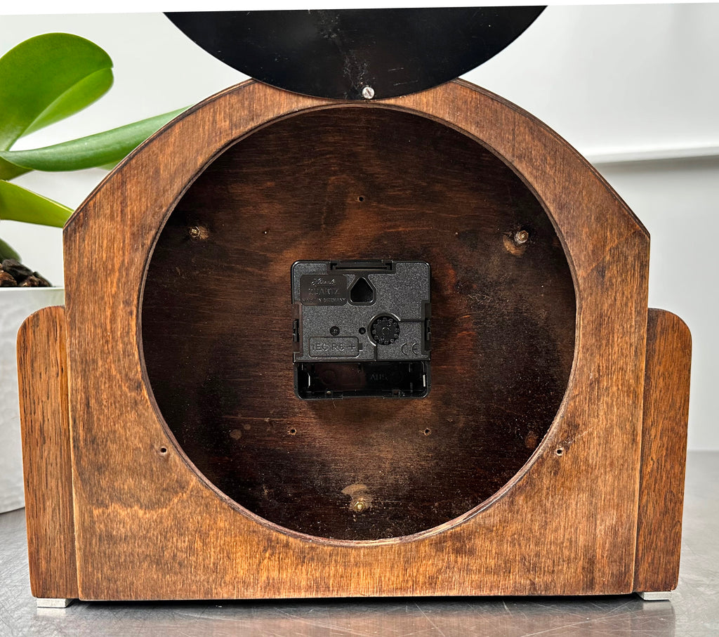 Vintage Bentima Art Deco Quartz Mantel Clock | Adelaide Clocks