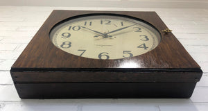 Antique INTERNATIONAL Battery Wall Clock | Adelaide Clocks