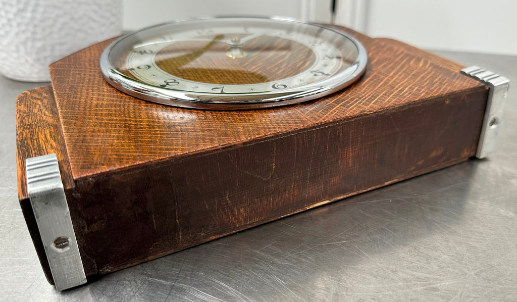 Vintage Bentima Art Deco Quartz Mantel Clock | Adelaide Clocks