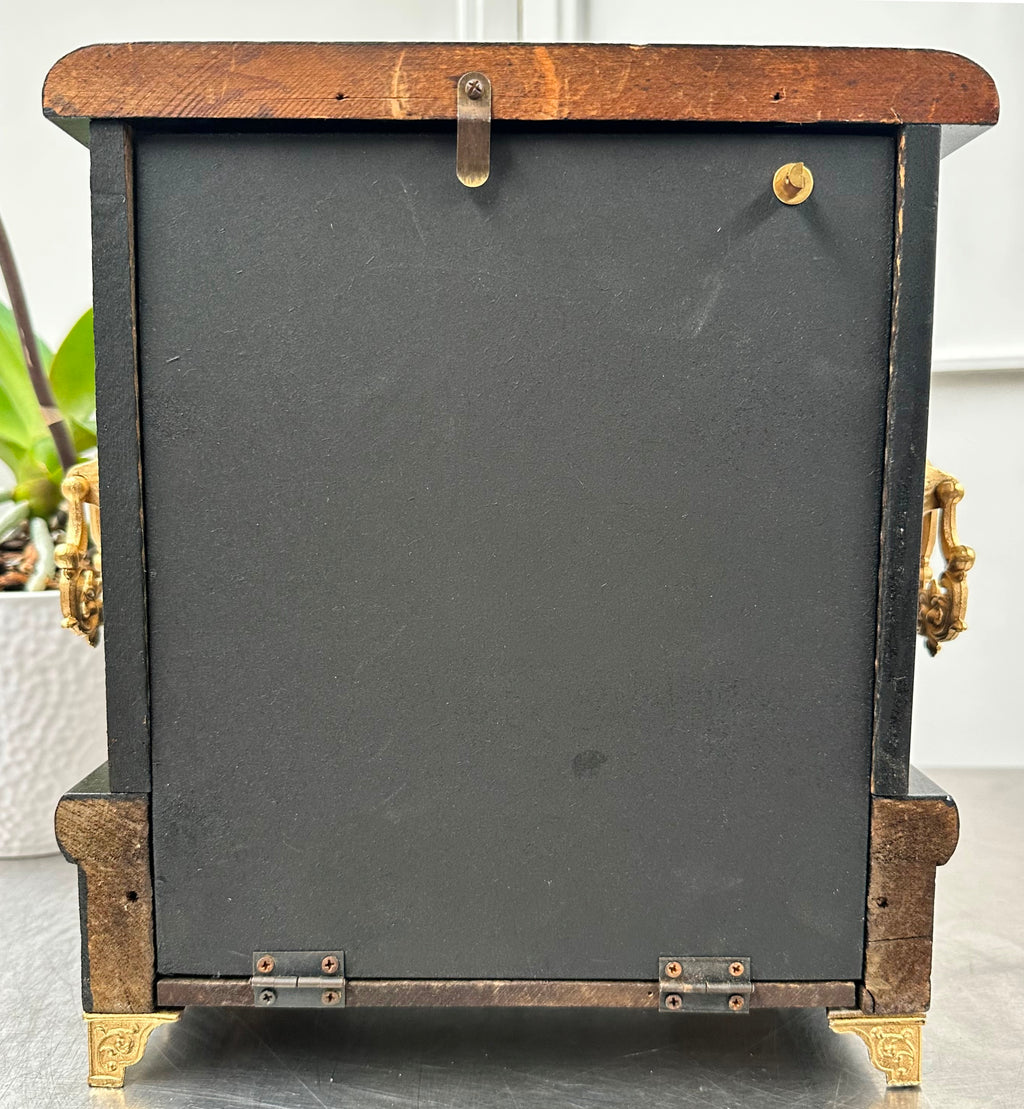 Antique Sessions Battery Mantel Clock | Adelaide Clocks