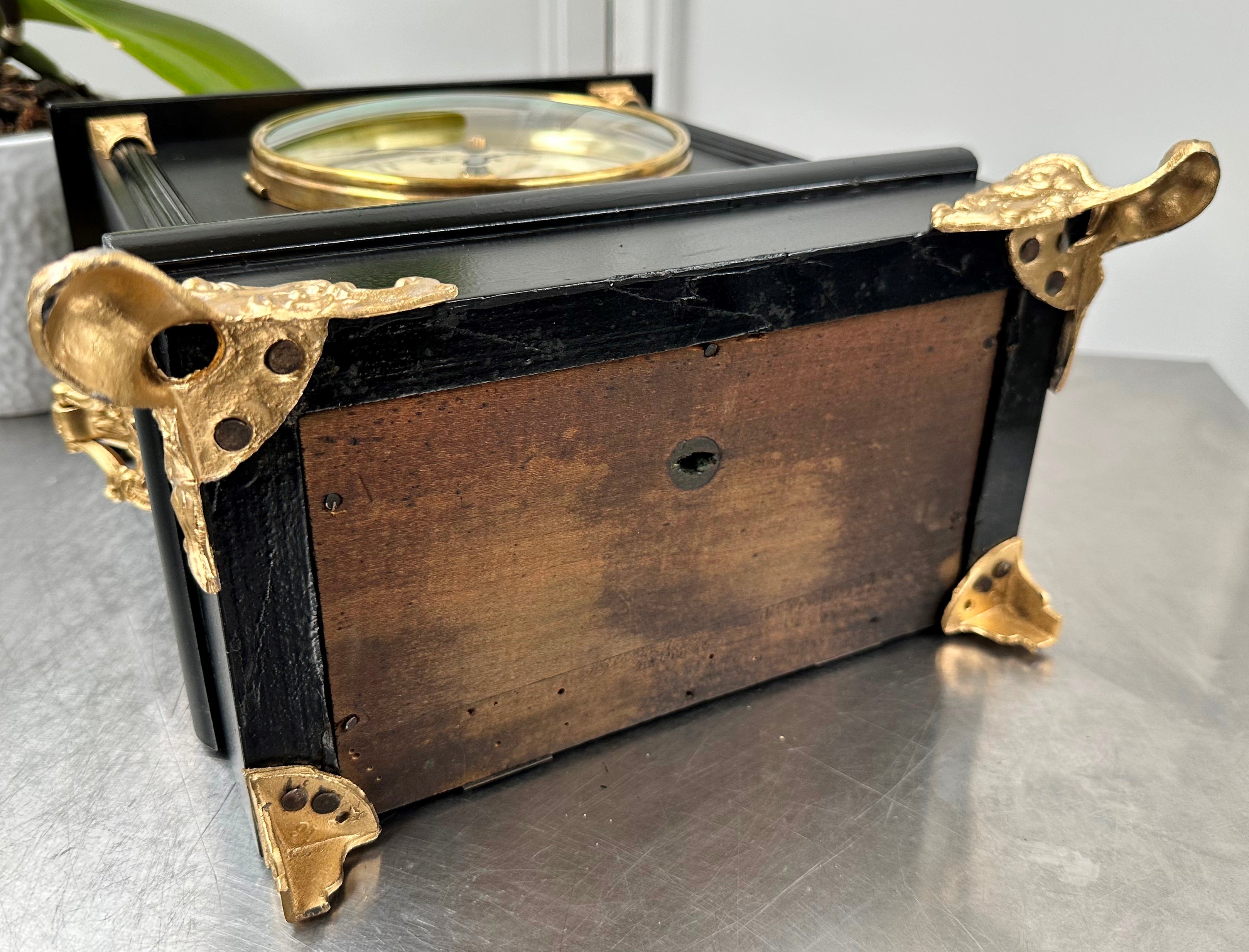 Antique Sessions Battery Mantel Clock | Adelaide Clocks