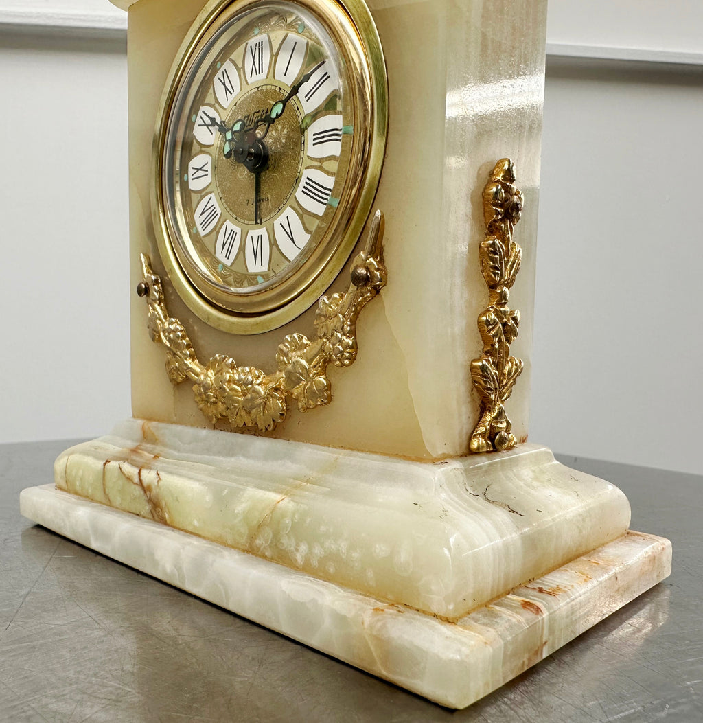 Vintage Walt Pakistan Onix Desk Alarm Desk Clock West Germany & Italy | Adelaide Clocks