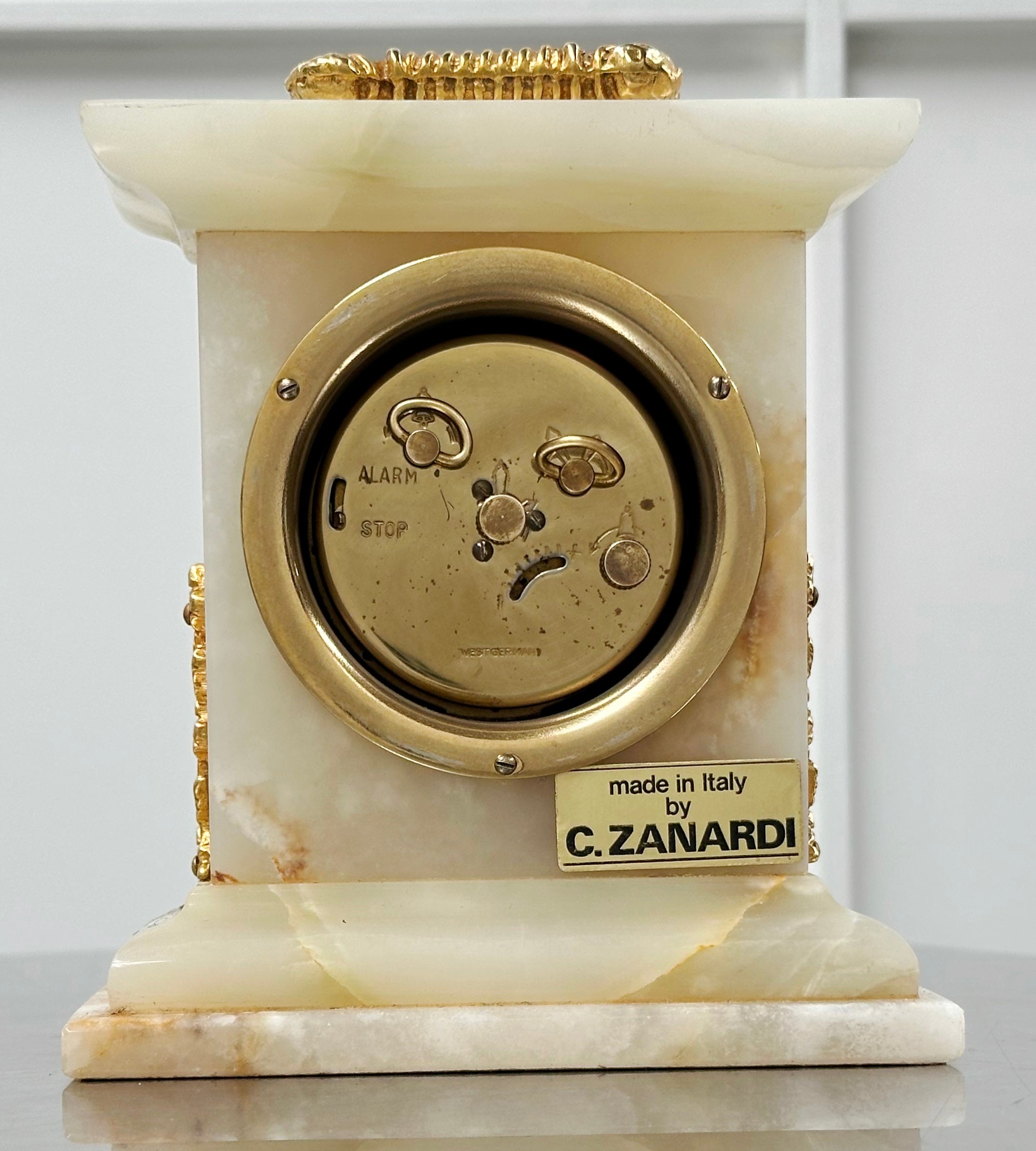 Vintage Walt Pakistan Onix Desk Alarm Desk Clock West Germany & Italy | Adelaide Clocks