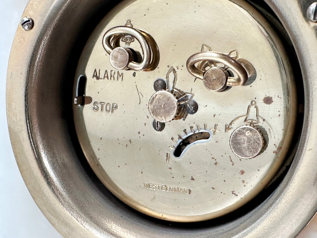 Vintage Walt Pakistan Onix Desk Alarm Desk Clock West Germany & Italy | Adelaide Clocks