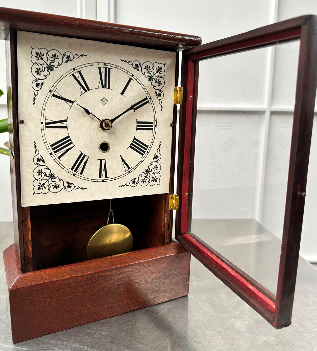 Antique ANSONIA U.S.A Pendulum Mantel Clock | Adelaide Clocks