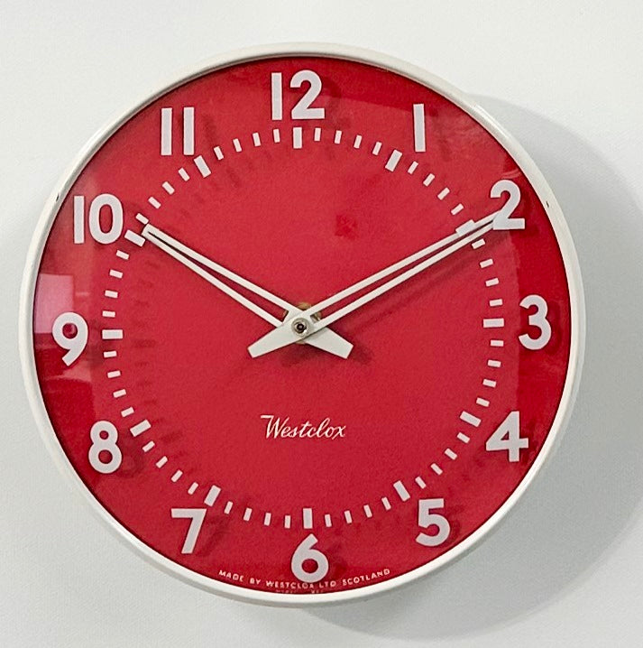 Vintage Westclox Scotland Quartz Wall Clock | Adelaide Clocks