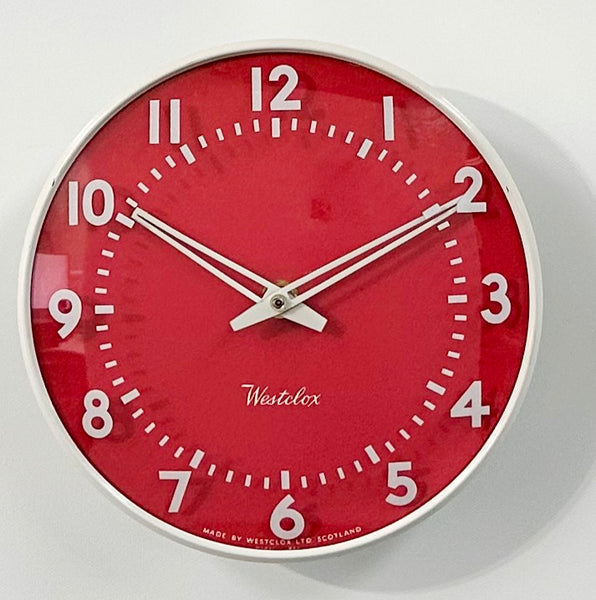 Vintage Westclox Scotland Quartz Wall Clock | Adelaide Clocks