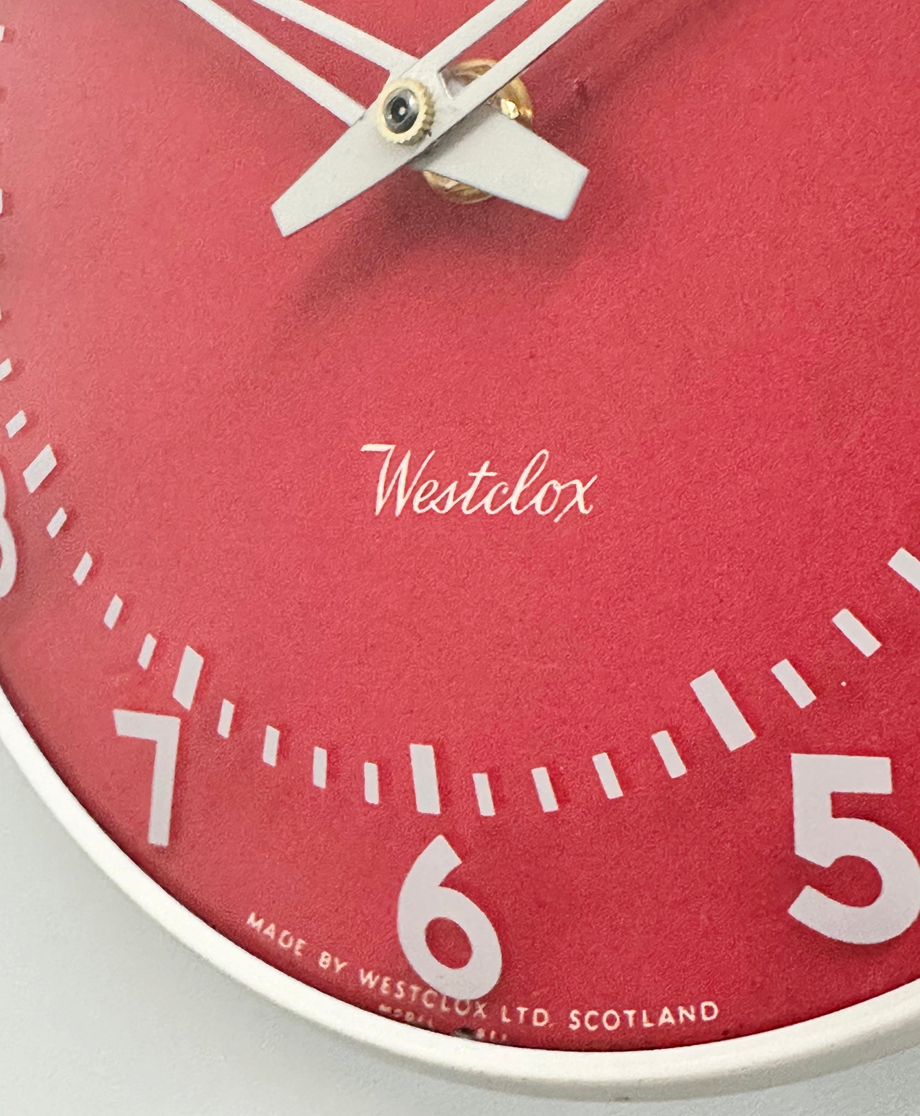 Vintage Westclox Scotland Quartz Wall Clock | Adelaide Clocks