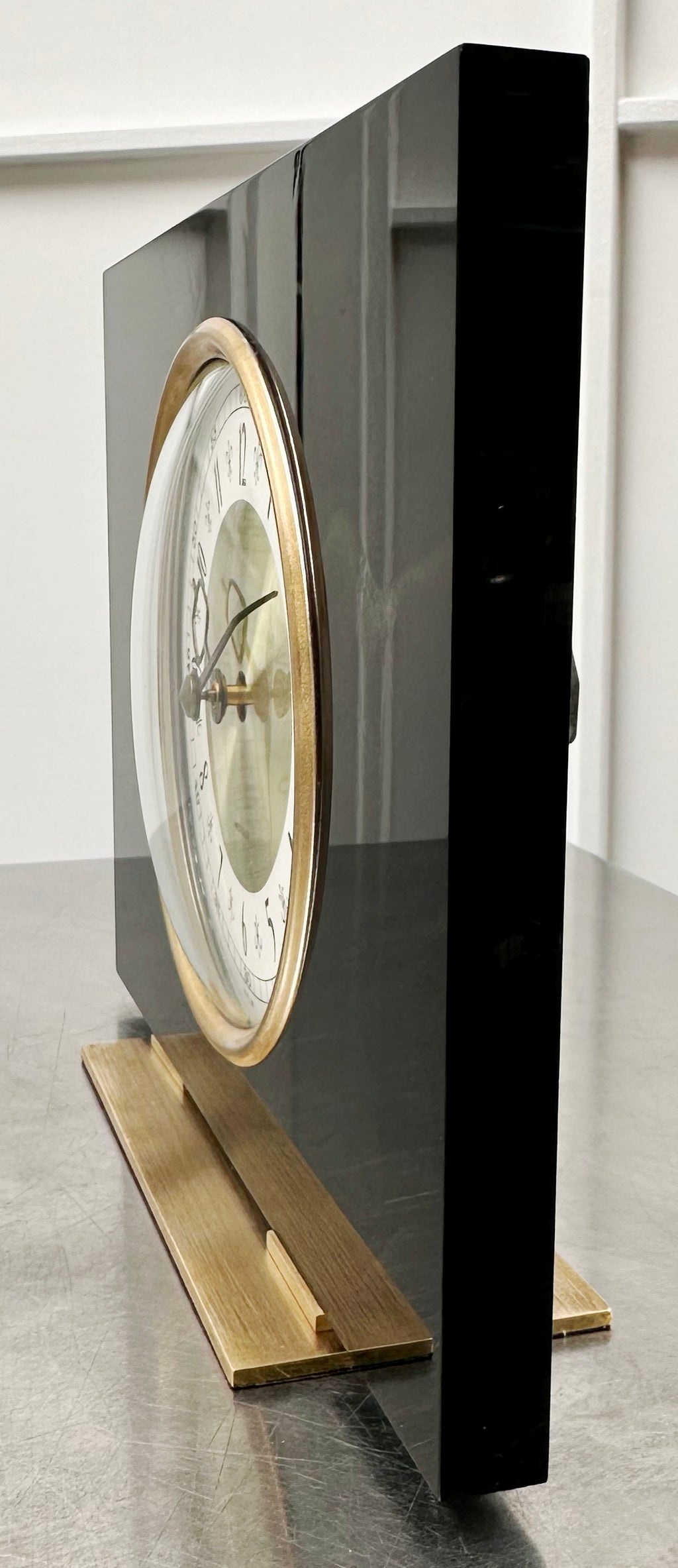 Vintage Black Marble Westclox Scotland Mantel Clock | Adelaide Clocks