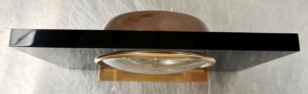 Vintage Black Marble Westclox Scotland Mantel Clock | Adelaide Clocks