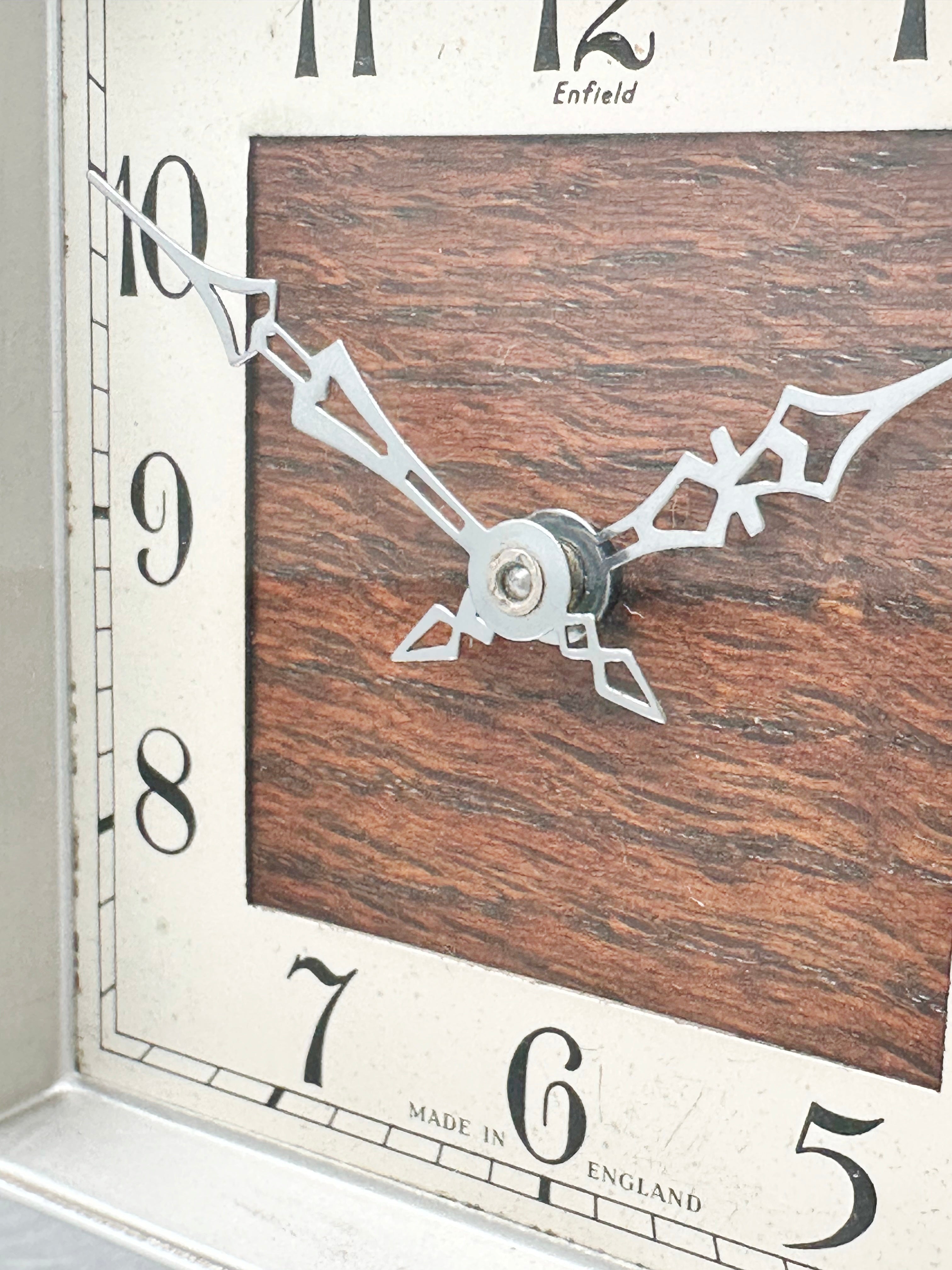 Vintage Art Deco ENFIELD ENGLAND Bedside Desk Clock | Adelaide Clocks