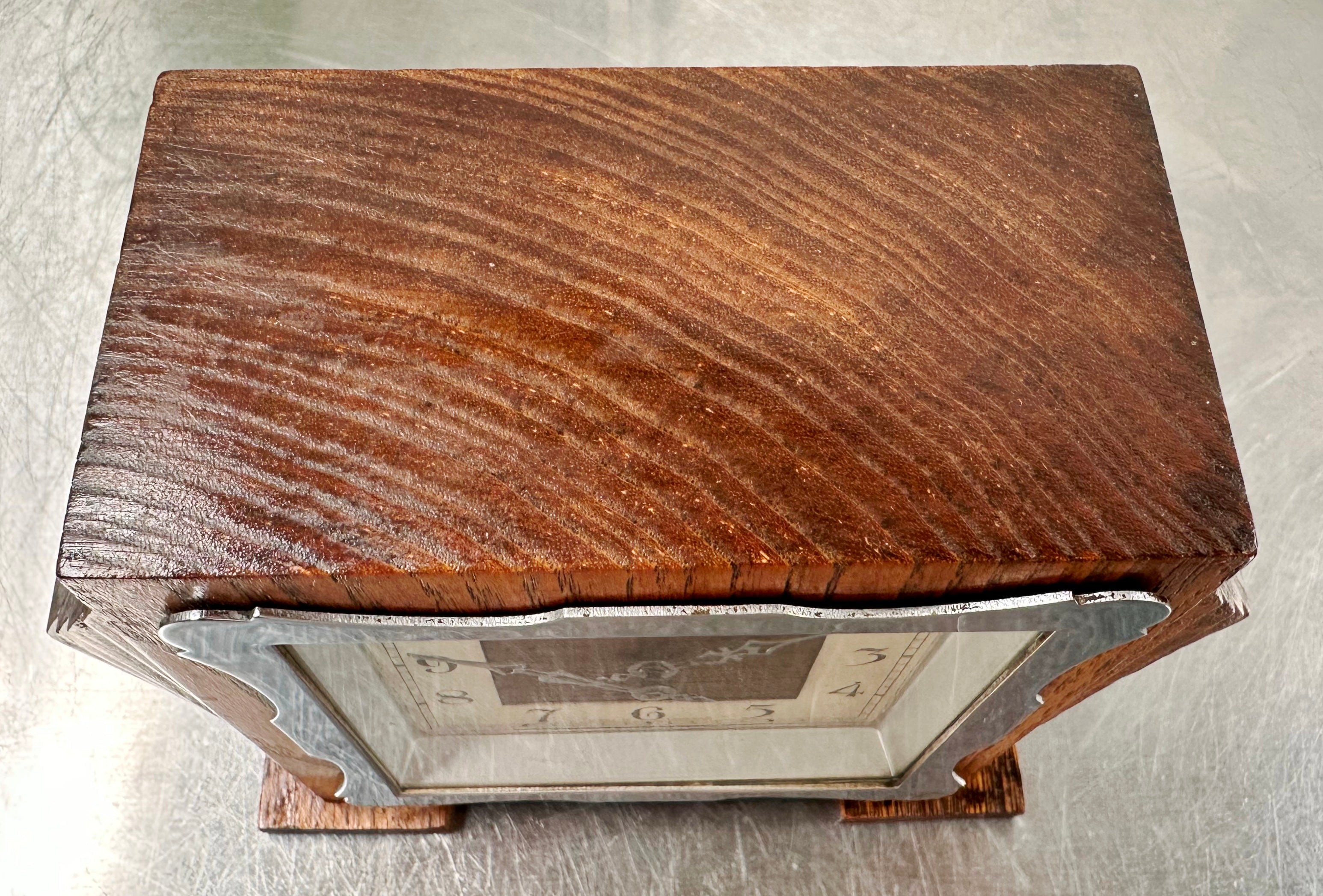 Vintage Art Deco ENFIELD ENGLAND Bedside Desk Clock | Adelaide Clocks