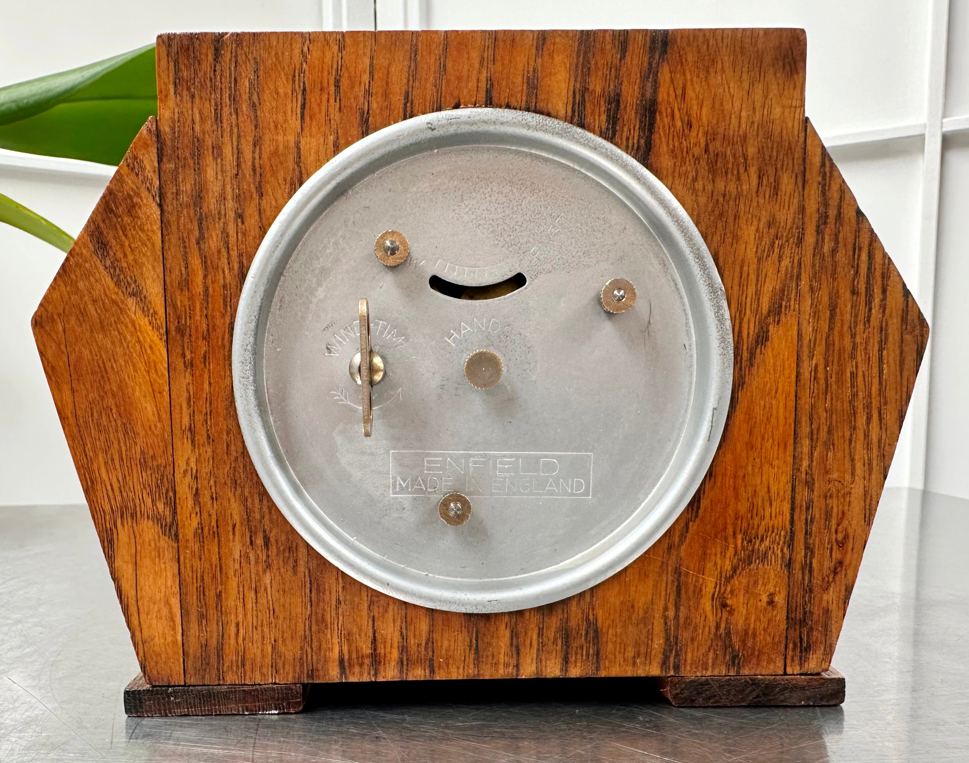 Vintage Art Deco ENFIELD ENGLAND Bedside Desk Clock | Adelaide Clocks